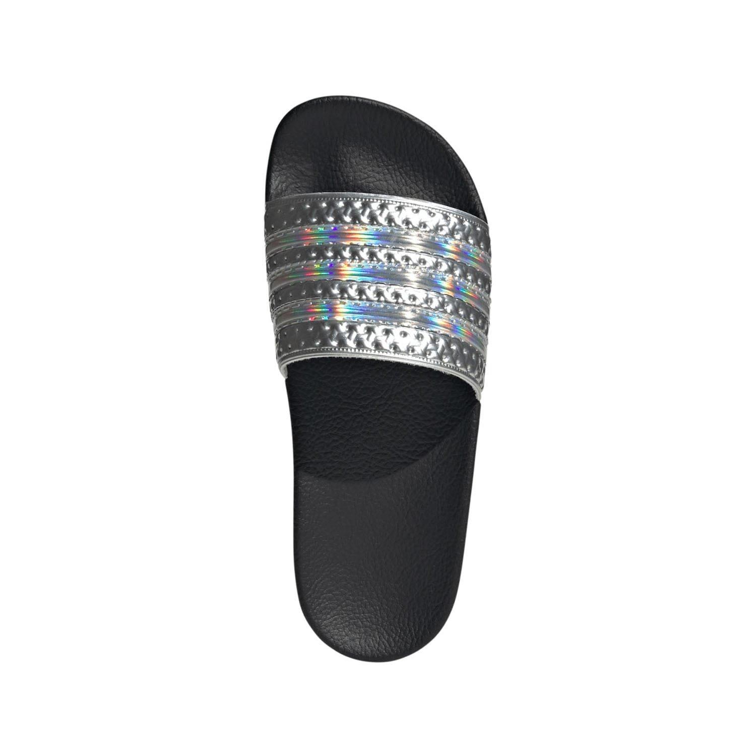 Preto - adidas Originals - Adilette Slide Sandals - 4