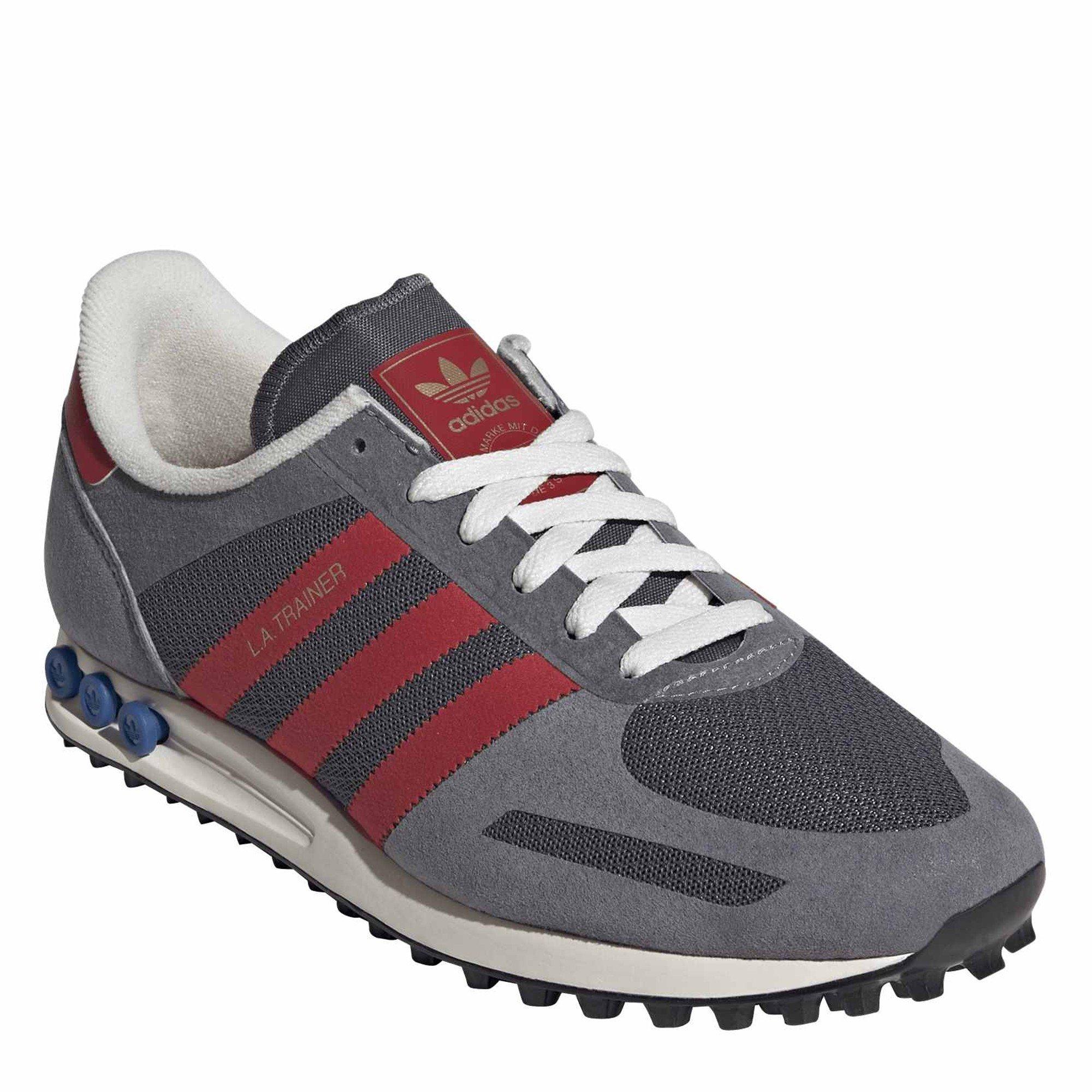 Grey - adidas Originals - LA Trainers - 3