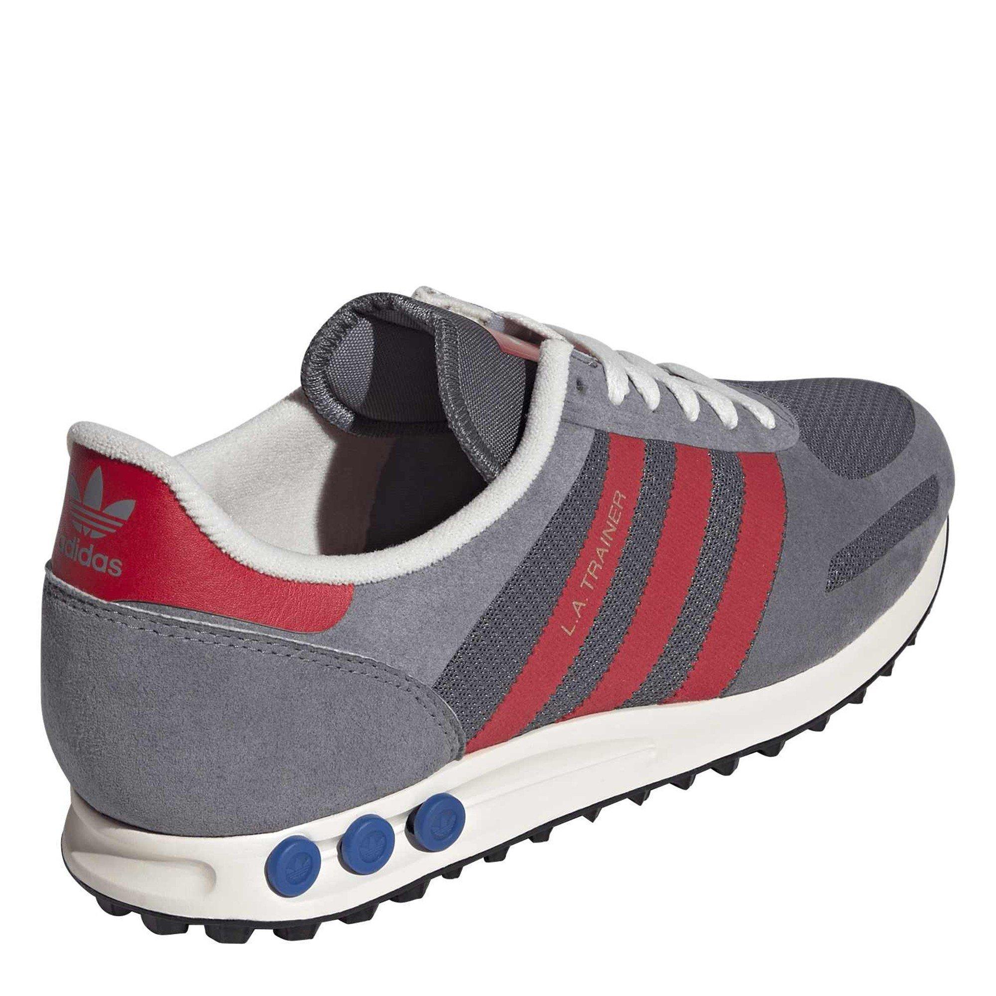 Grey - adidas Originals - LA Trainers - 4
