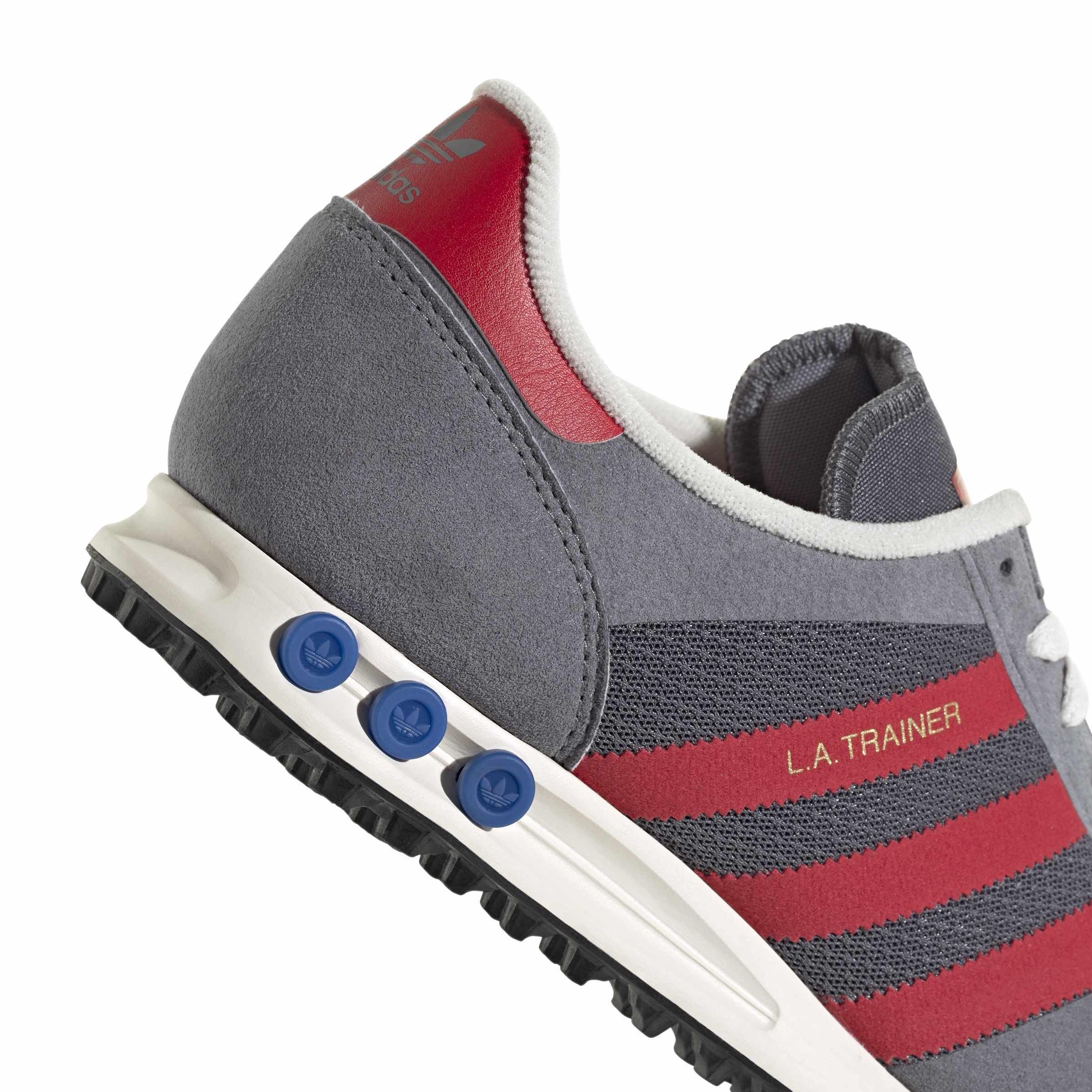 Grey - adidas Originals - LA Trainers - 7