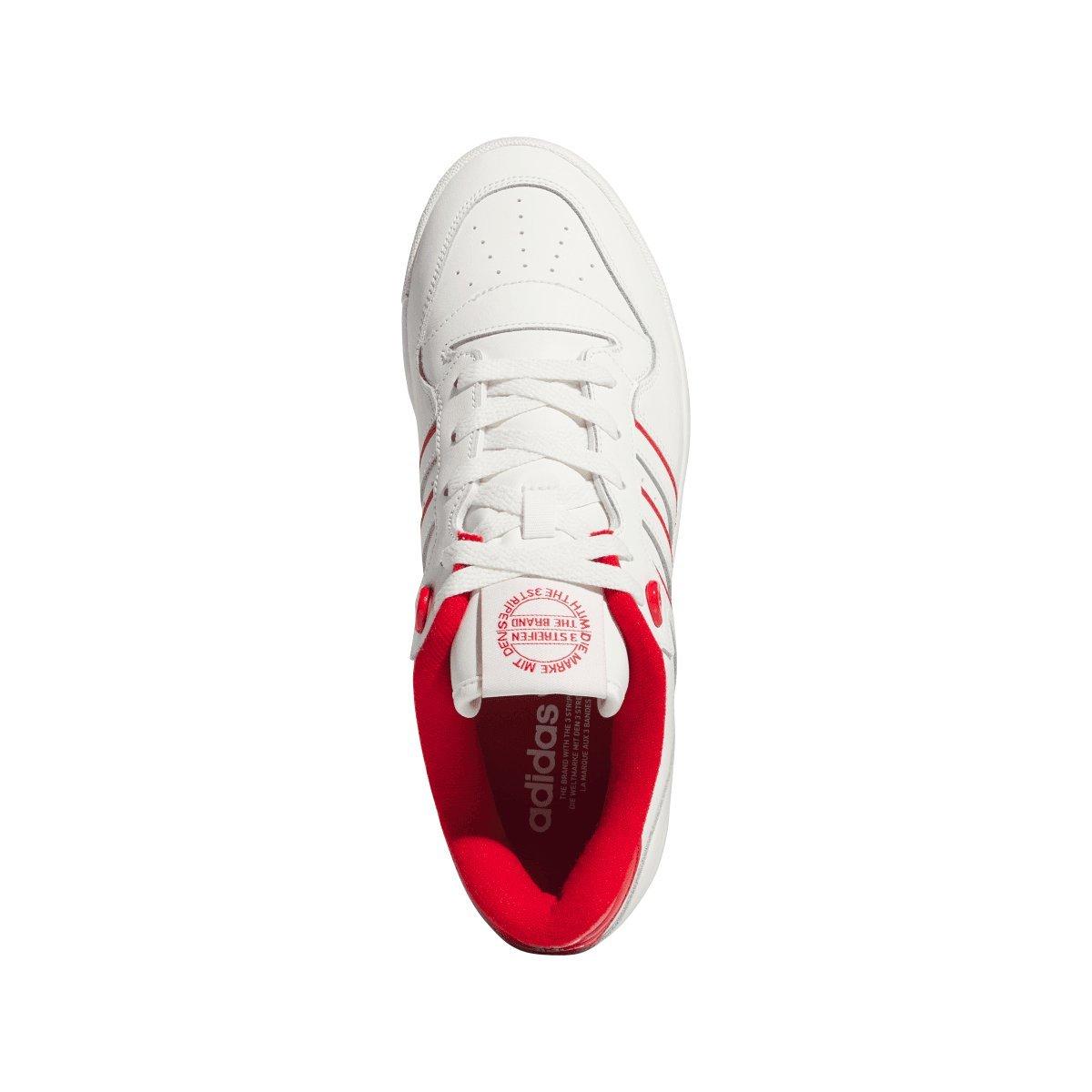 Branco - adidas Originals - Rivalry Low Trainers - 3