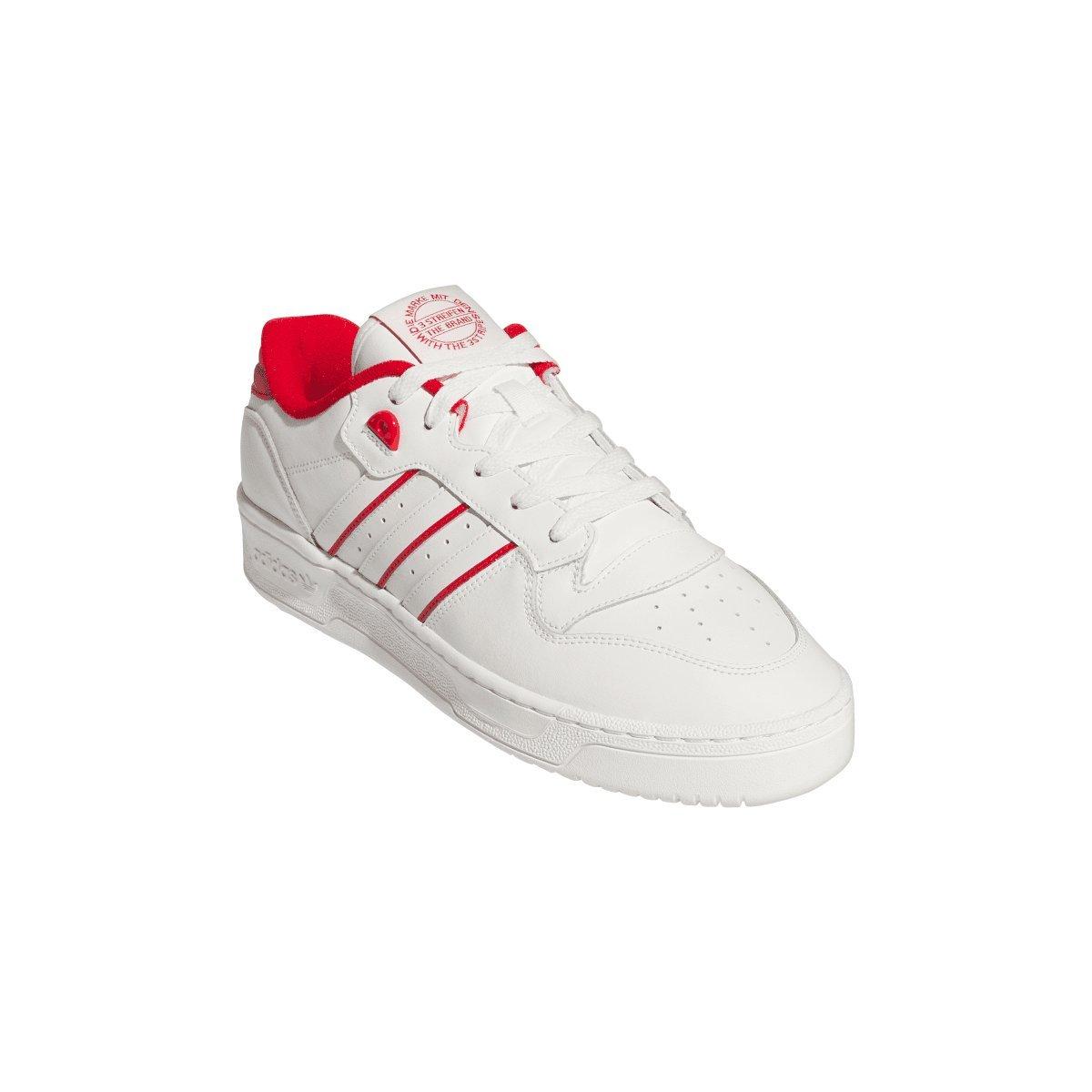 Branco - adidas Originals - Rivalry Low Trainers - 6