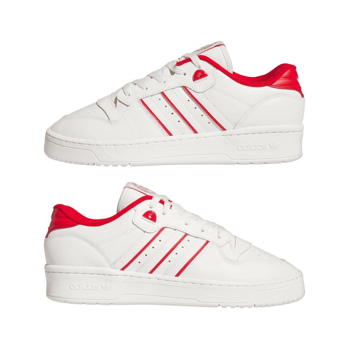 Branco - adidas Originals - Rivalry Low Trainers - 10