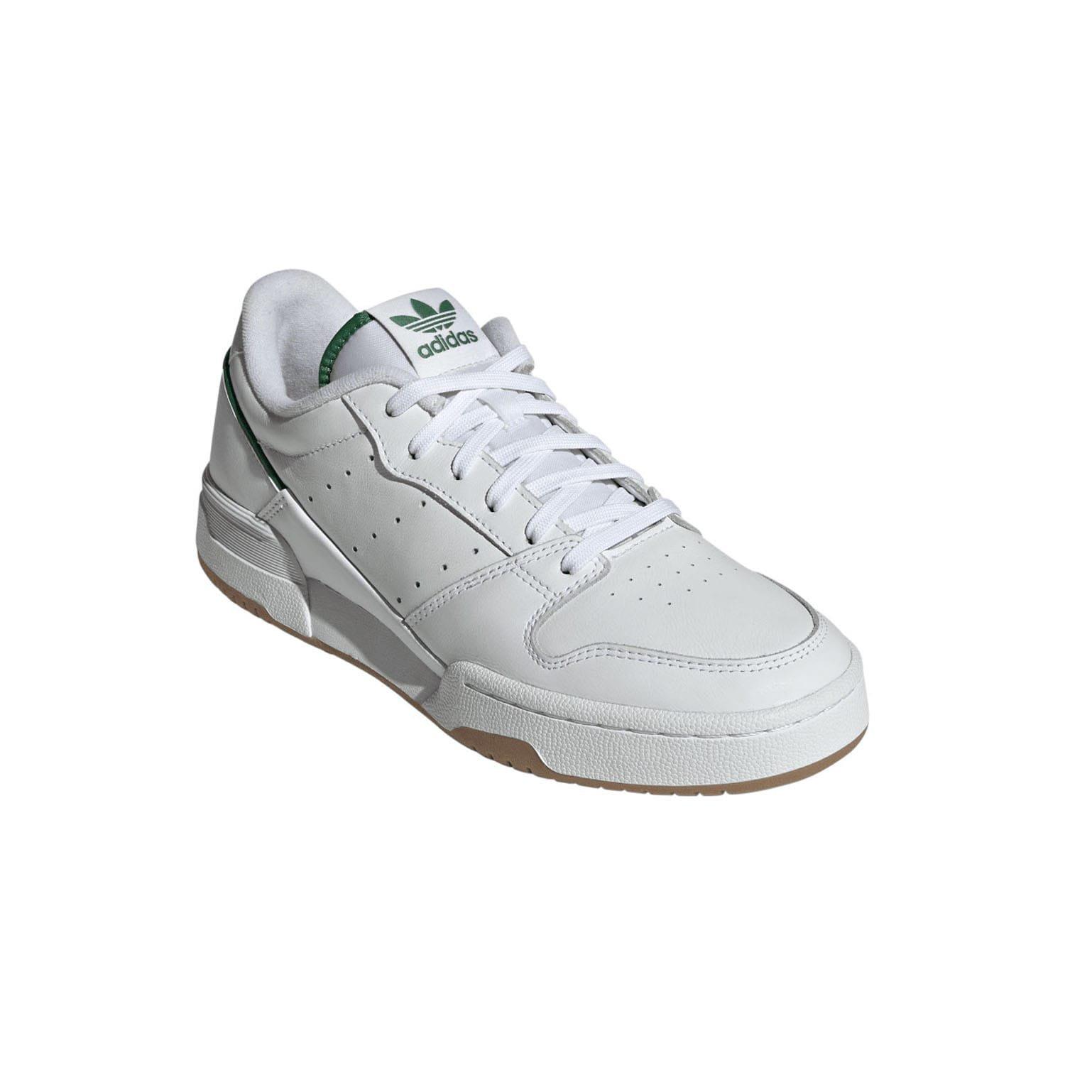White - adidas Originals - Team Court 2.0 Trainers - 3
