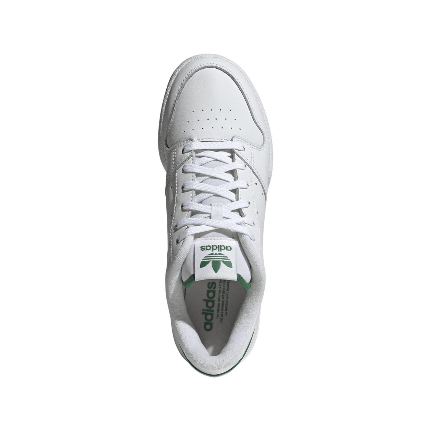 White - adidas Originals - Team Court 2.0 Trainers - 4