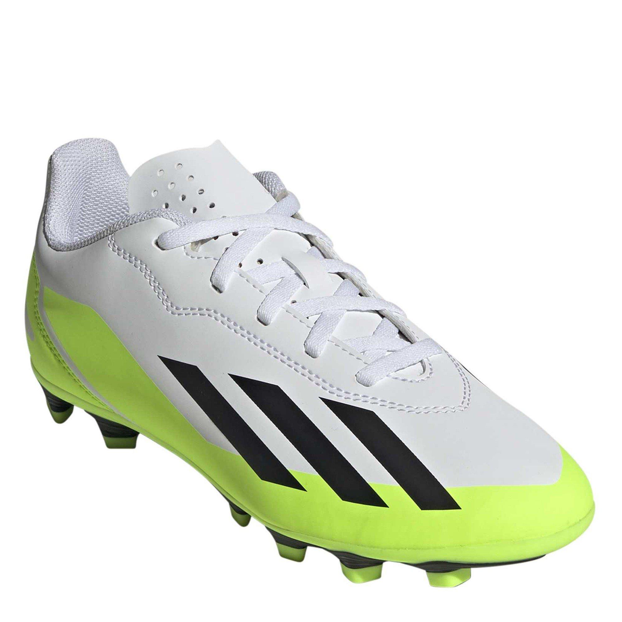 White - adidas - X Crazyfast.4 FxG Football Boots - 3