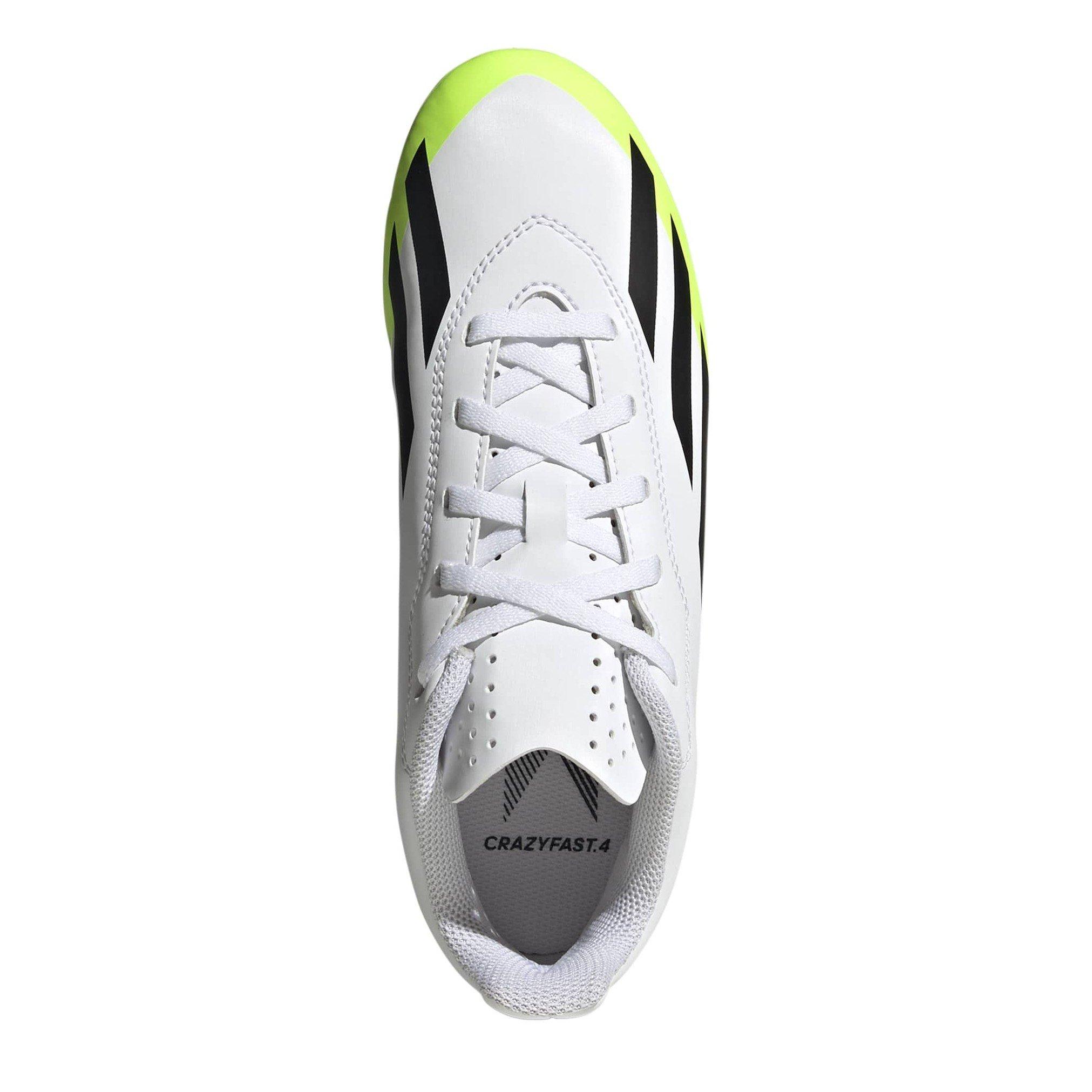 White - adidas - X Crazyfast.4 FxG Football Boots - 5
