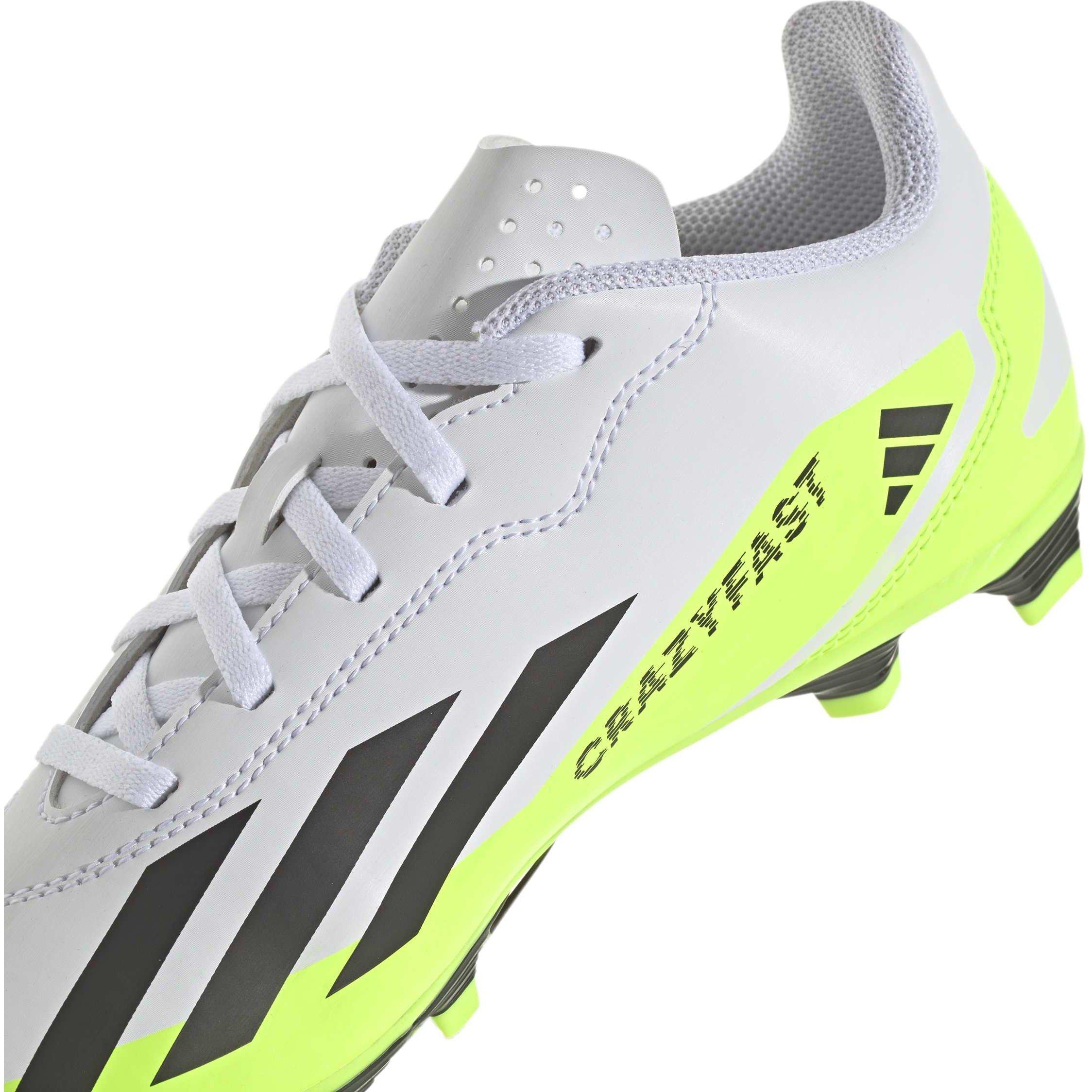 White - adidas - X Crazyfast.4 FxG Football Boots - 8