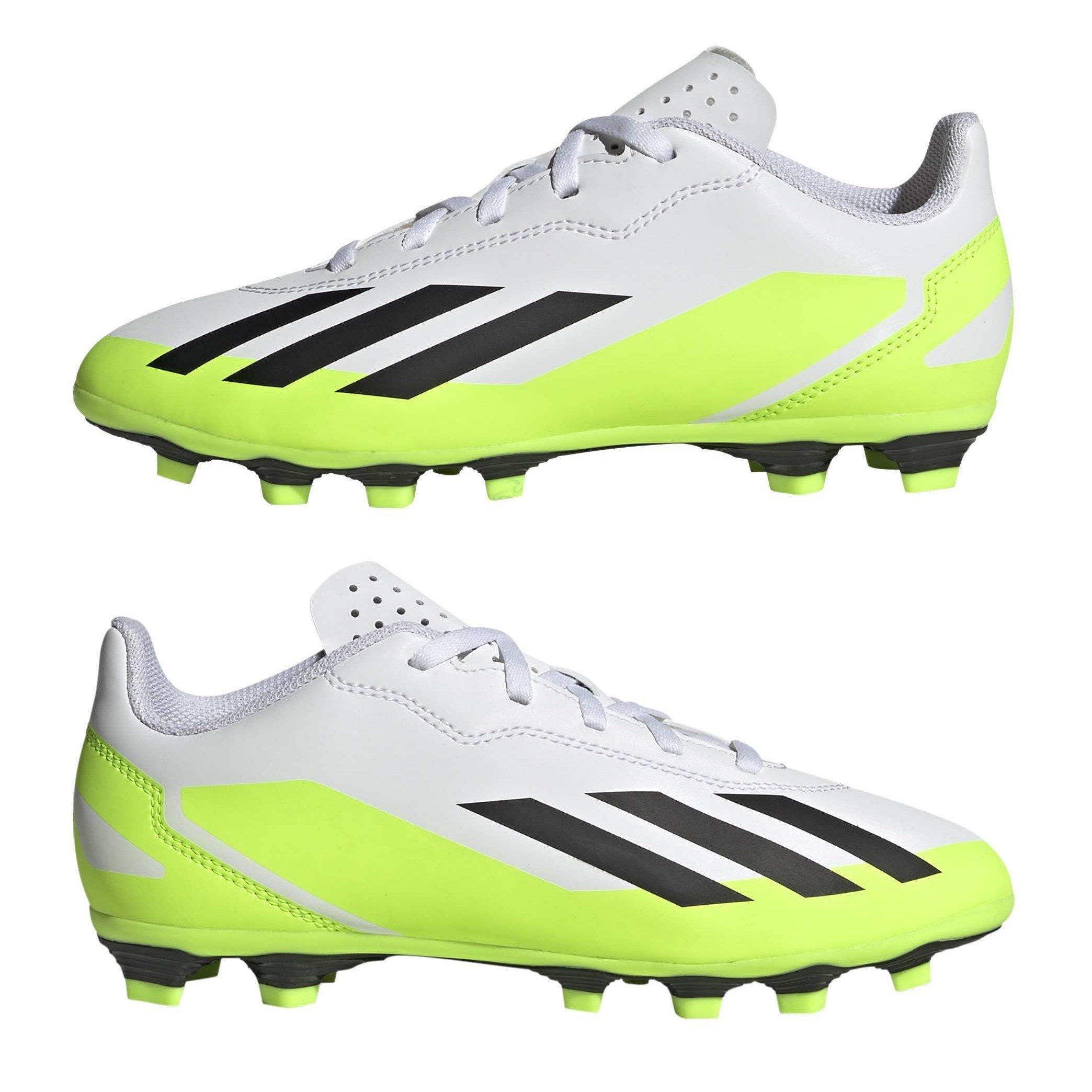 White - adidas - X Crazyfast.4 FxG Football Boots - 9