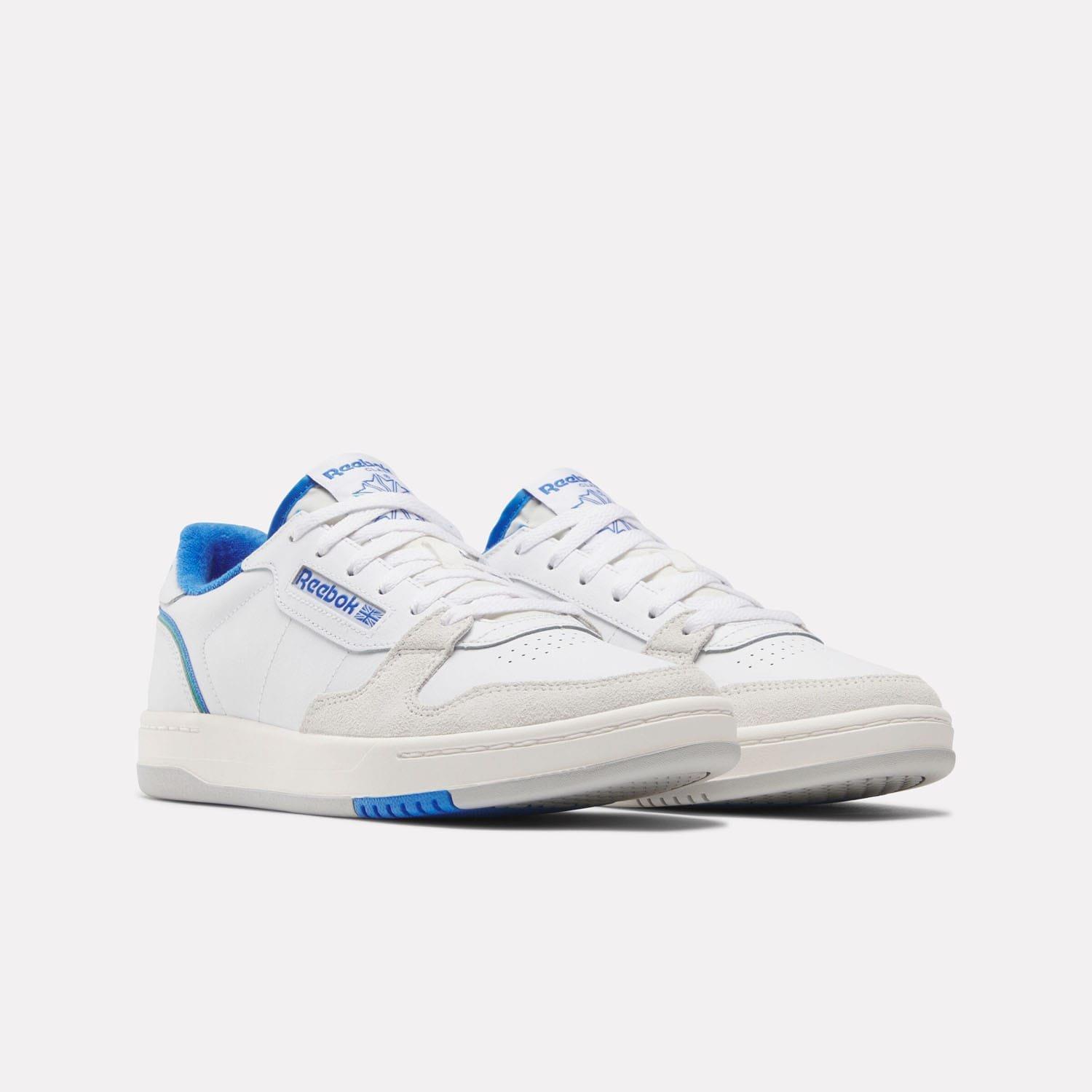 White Blue - Reebok - Phase Court Trainers - 2