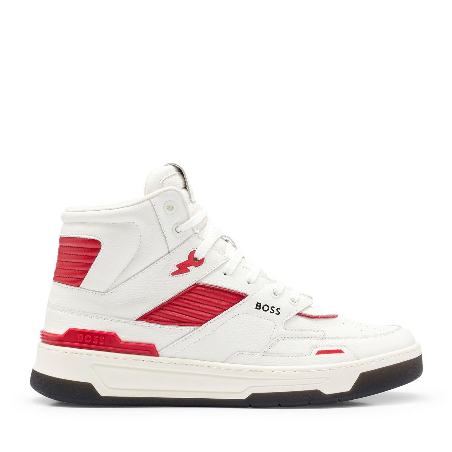 White - Boss - Boss Baltimore Hito Tb 10250085 01 Low-Top Trainers Mens - 1