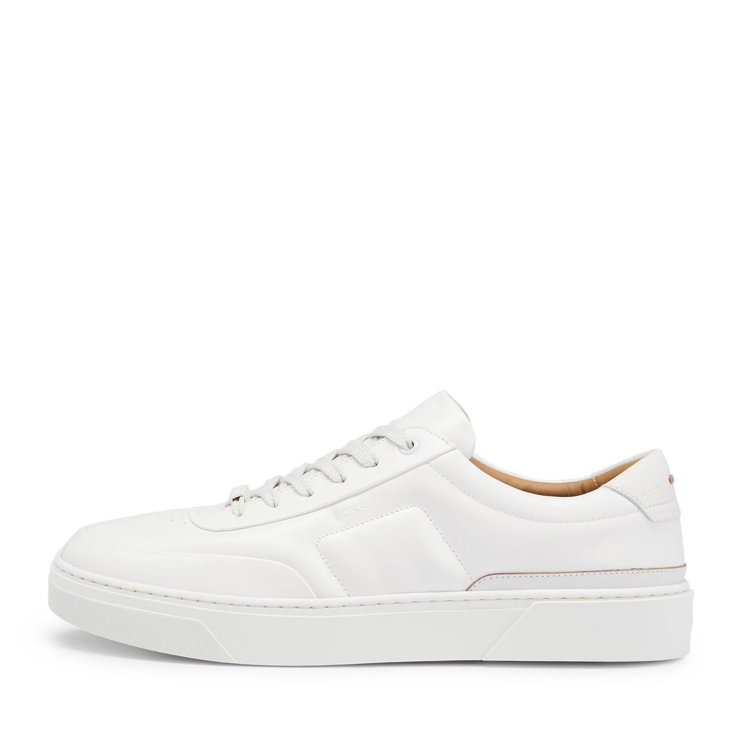 White - Boss - Gary Tennis Trainers - 2
