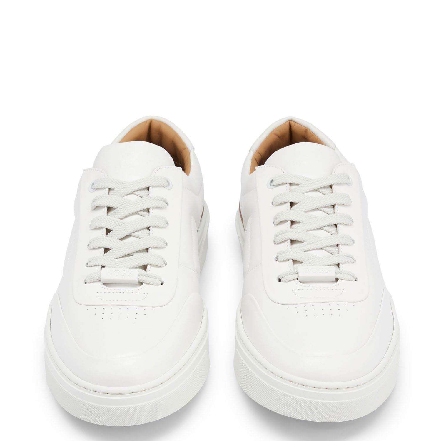 White - Boss - Gary Tennis Trainers - 7