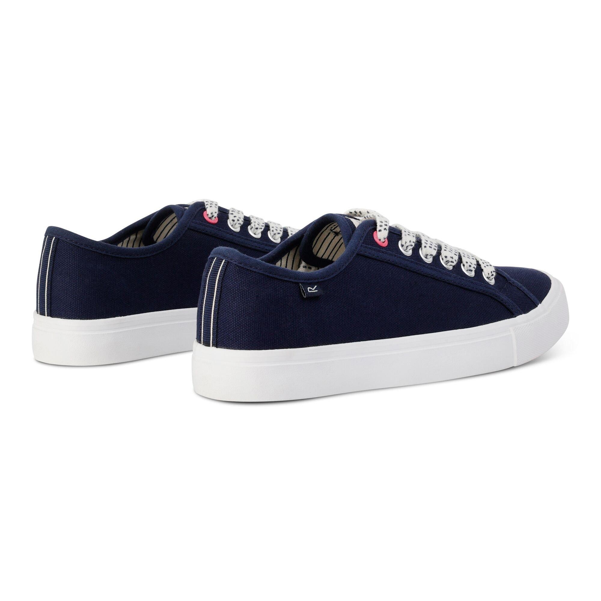 Navy - Regatta - Women's Marine Canvas Trainers - 2