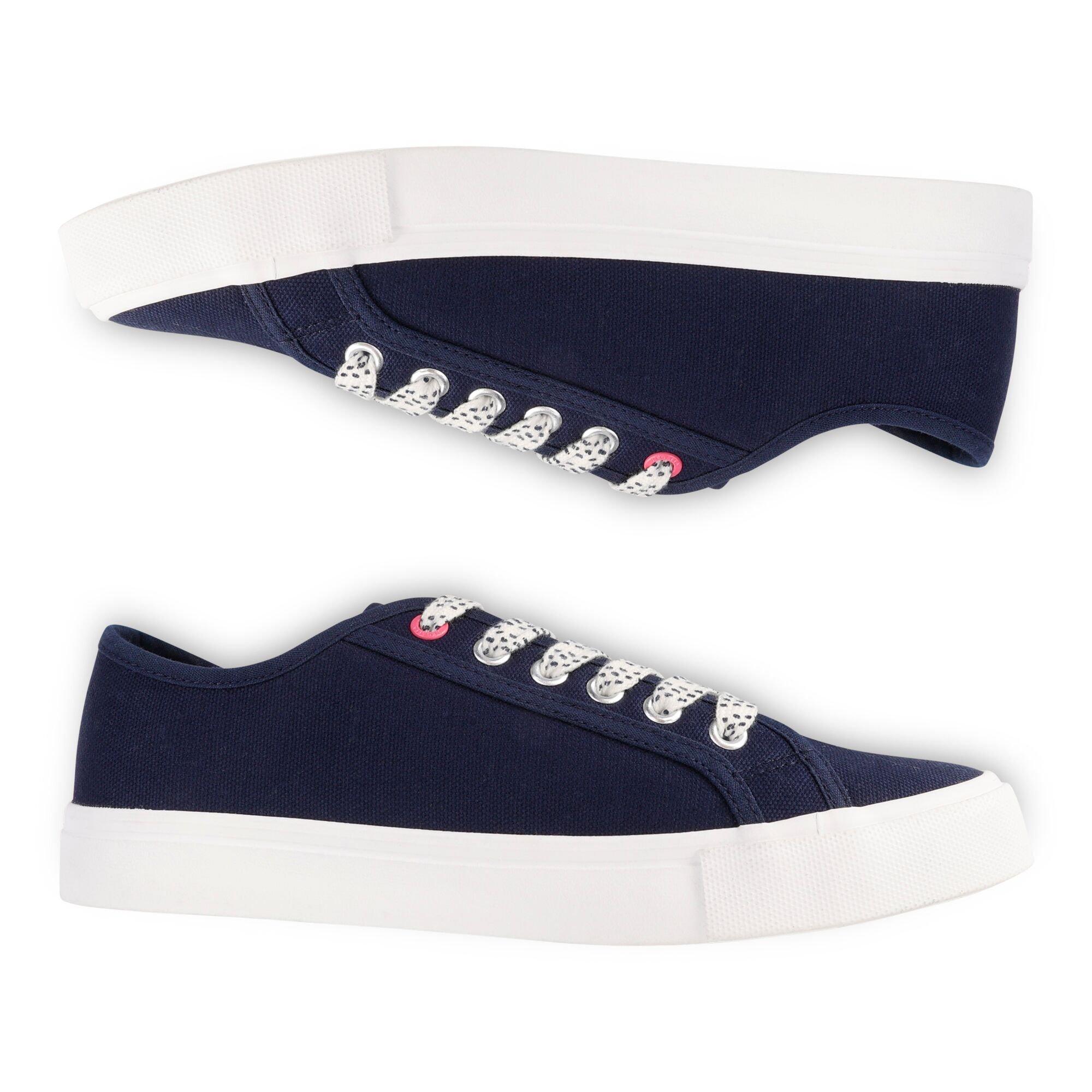 Navy - Regatta - Women's Marine Canvas Trainers - 3