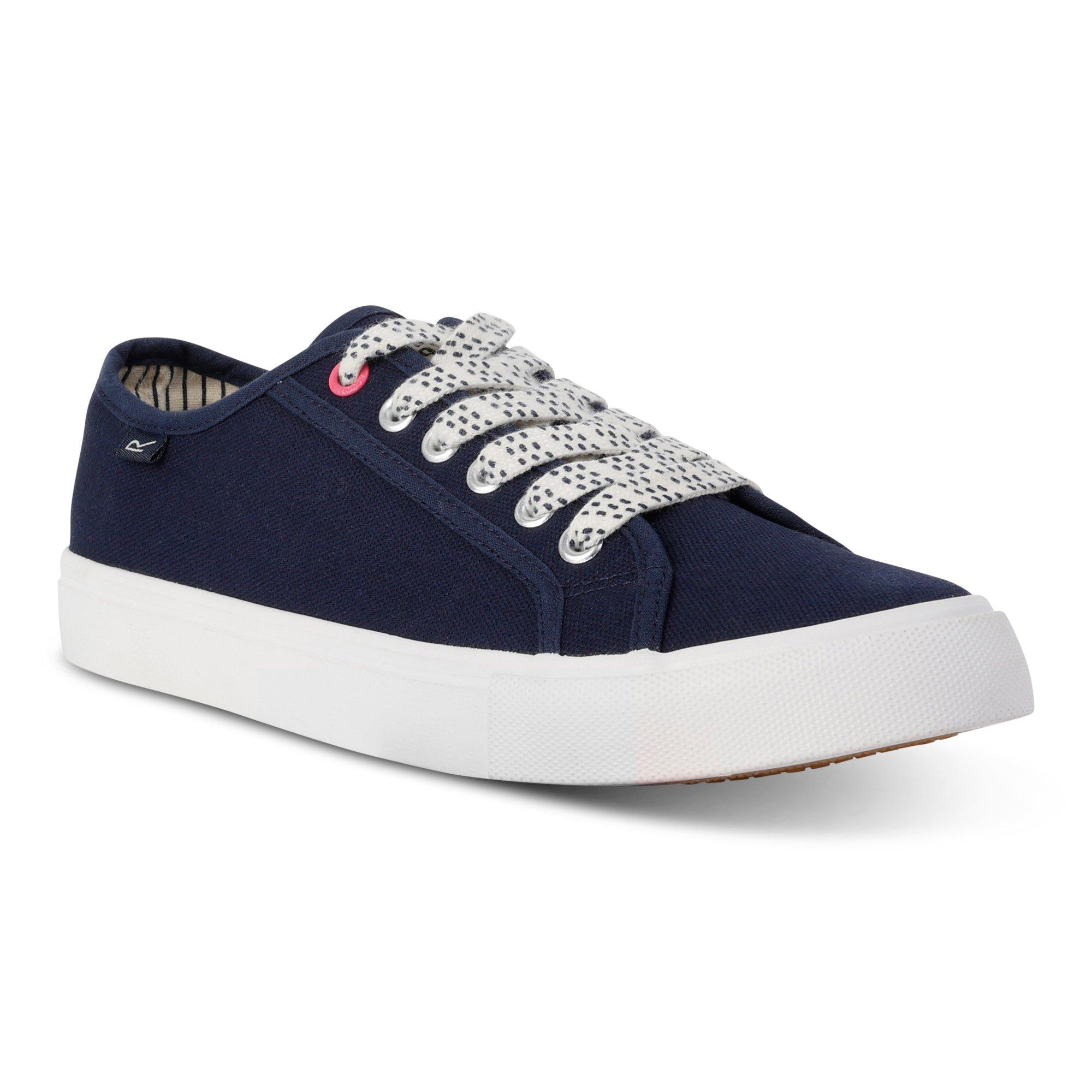 Navy - Regatta - Women's Marine Canvas Trainers - 4
