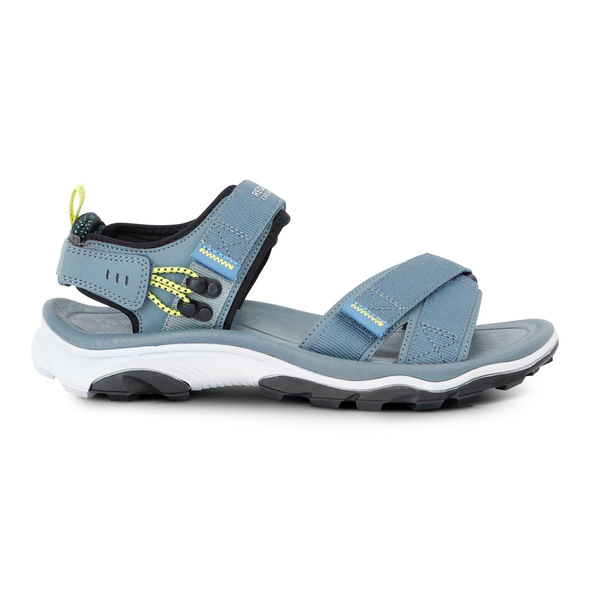 Regatta Men's Blaze Sandals - Grey/Wild Lime - UK 11