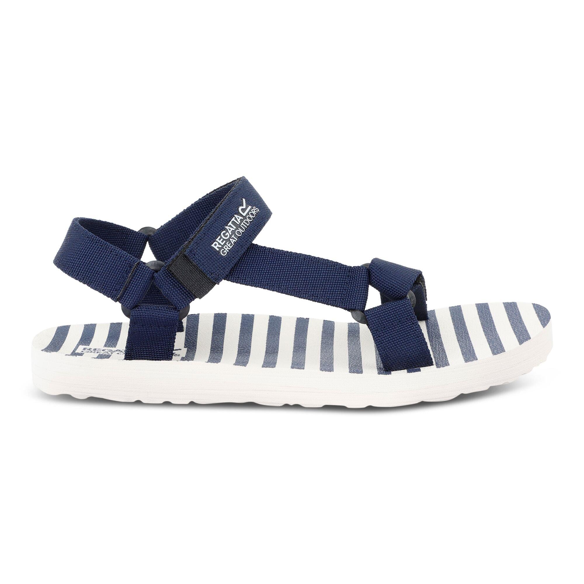 Navy/Navy Strip - Regatta - Womens Vendeavour Sandals - 1