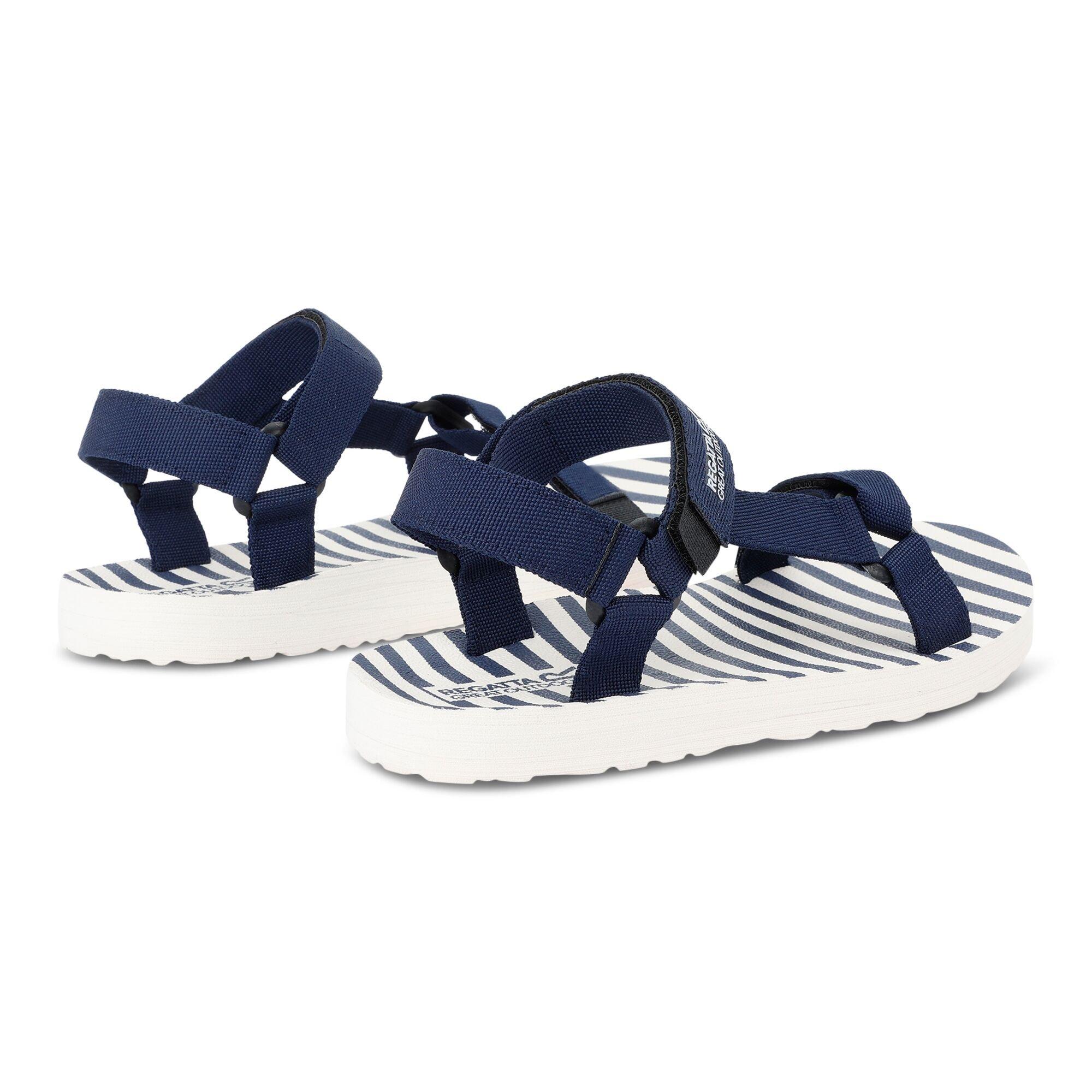 Navy/Navy Strip - Regatta - Womens Vendeavour Sandals - 2