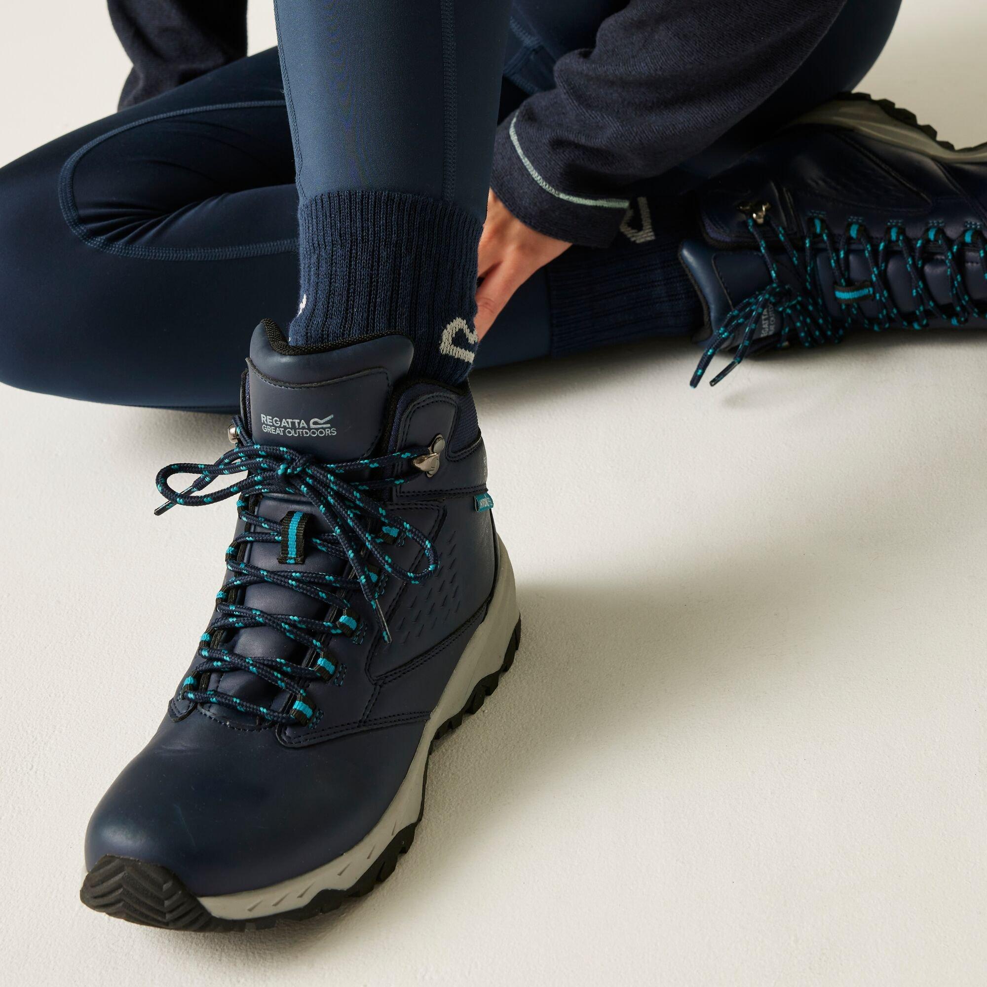 Navy/Exotic  Pl - Regatta - Womens Amble Boot - 3