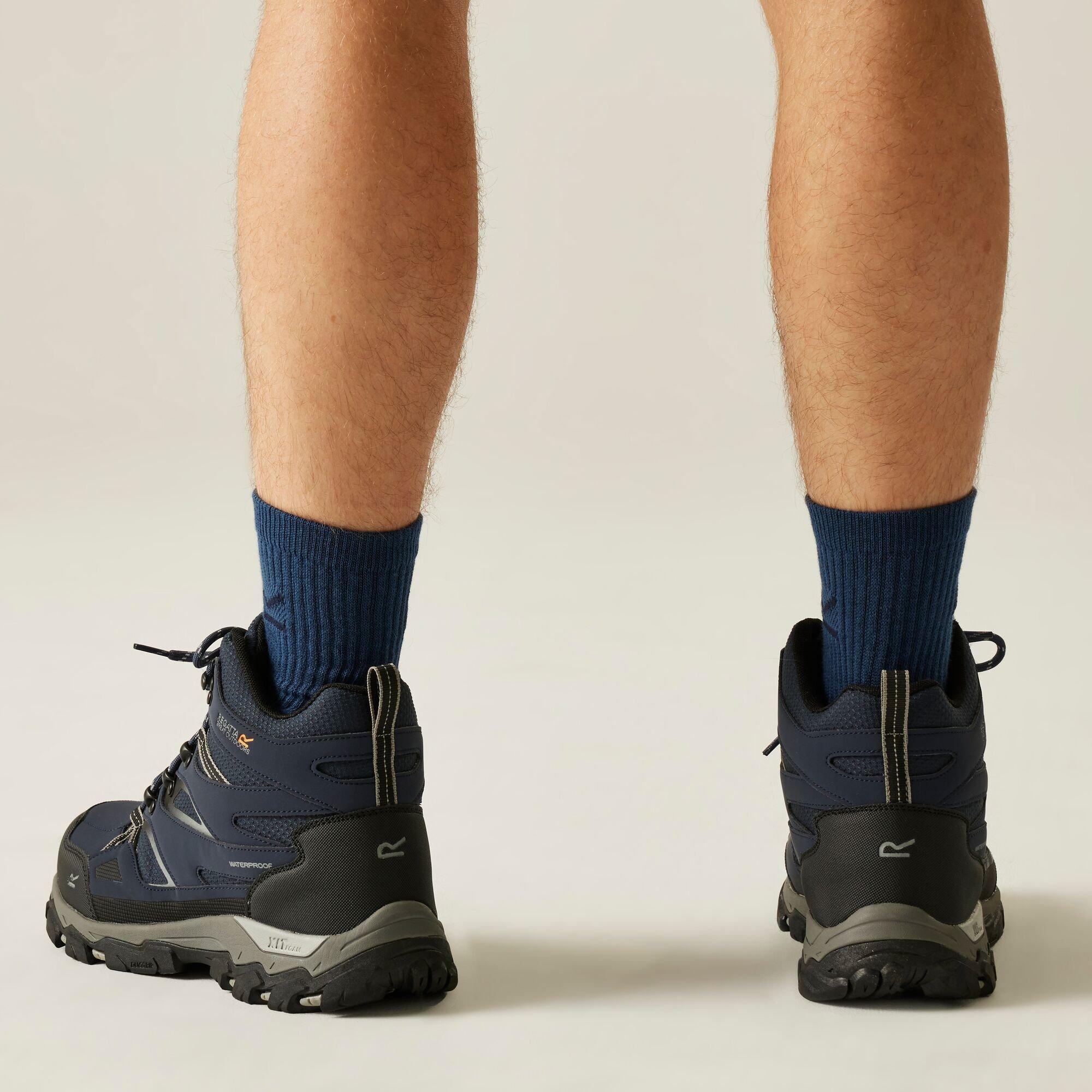 Navy Blue - Regatta - Mens Holcombe III Waterproof Walking Boots - 2