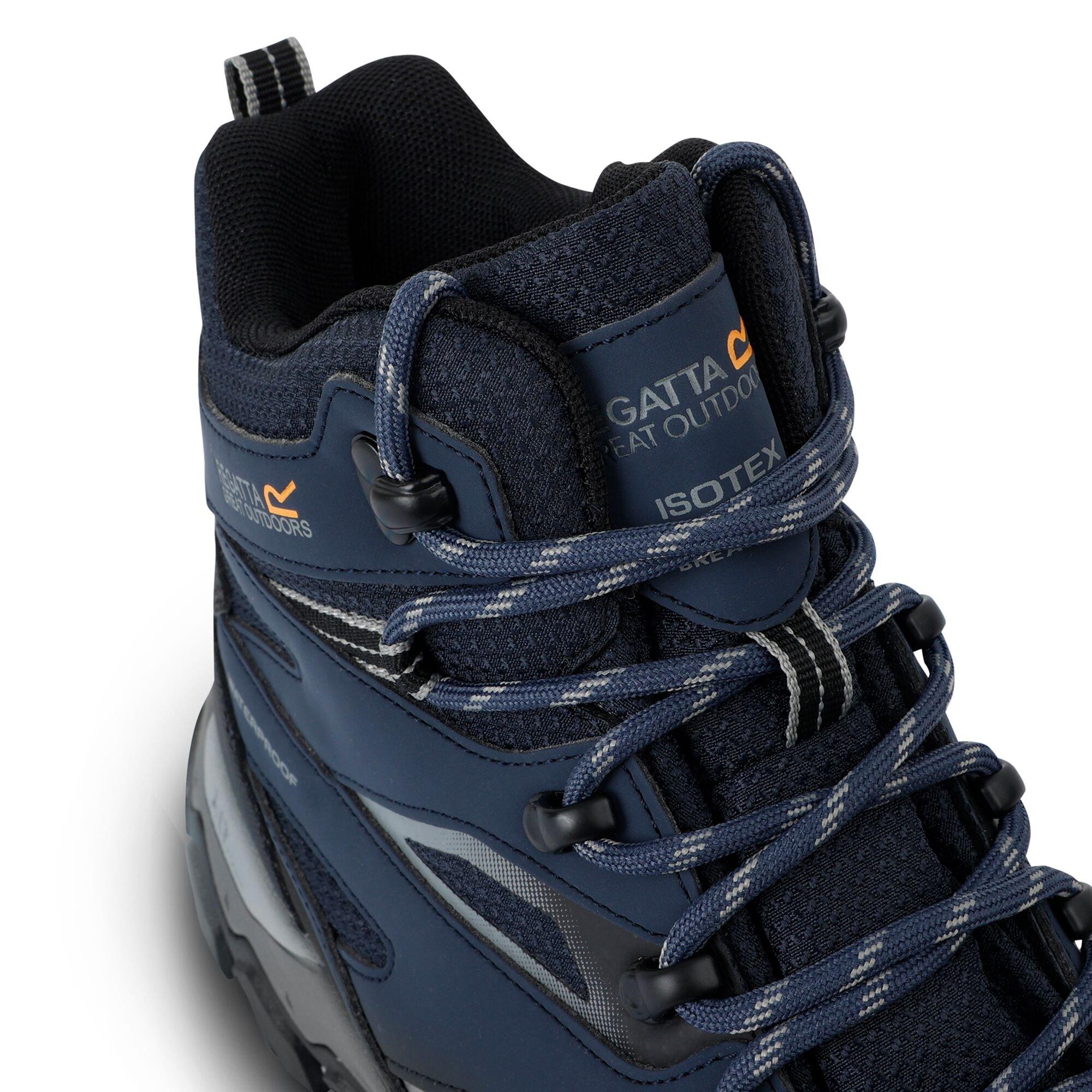 Navy Blue - Regatta - Mens Holcombe III Waterproof Walking Boots - 11