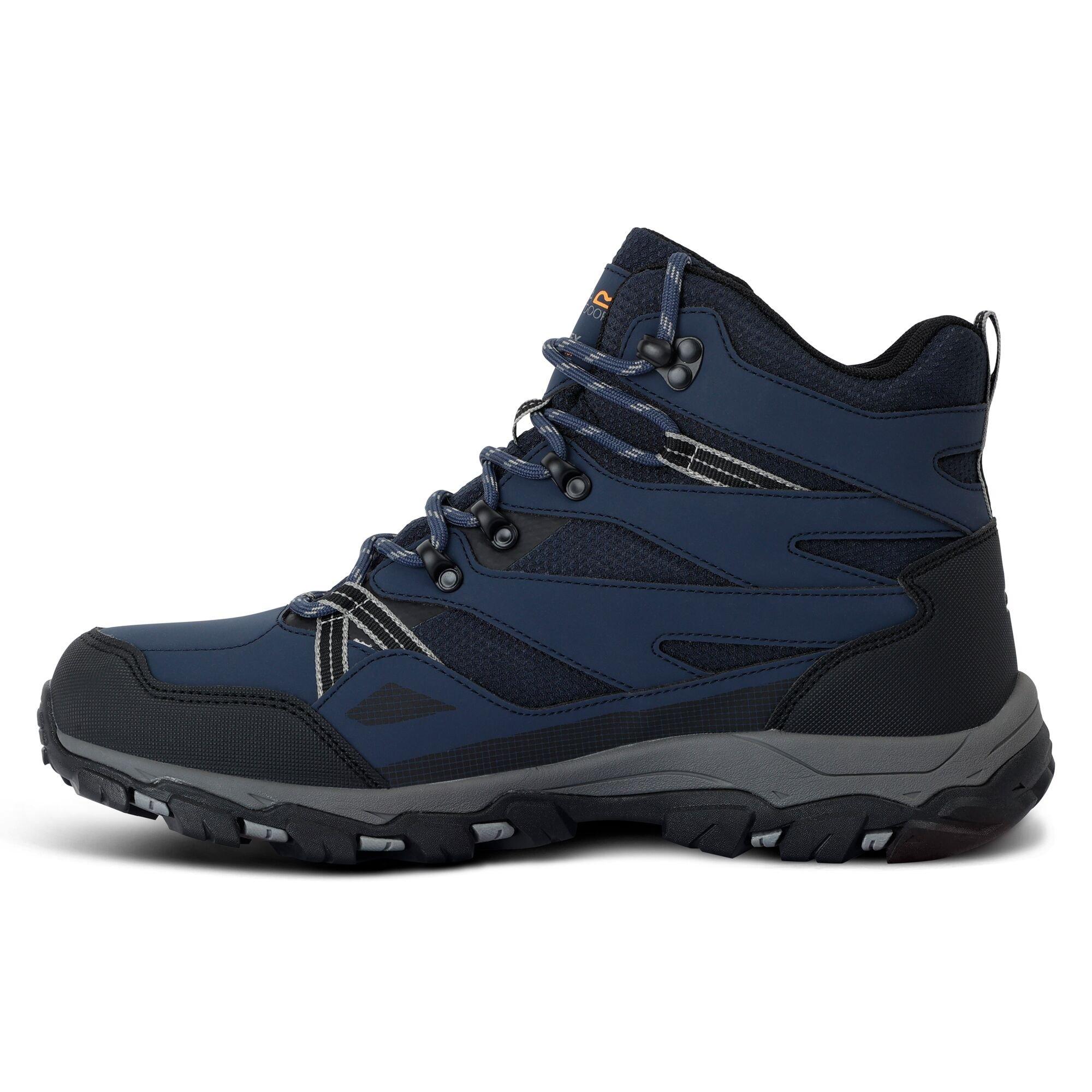 Navy Blue - Regatta - Mens Holcombe III Waterproof Walking Boots - 12