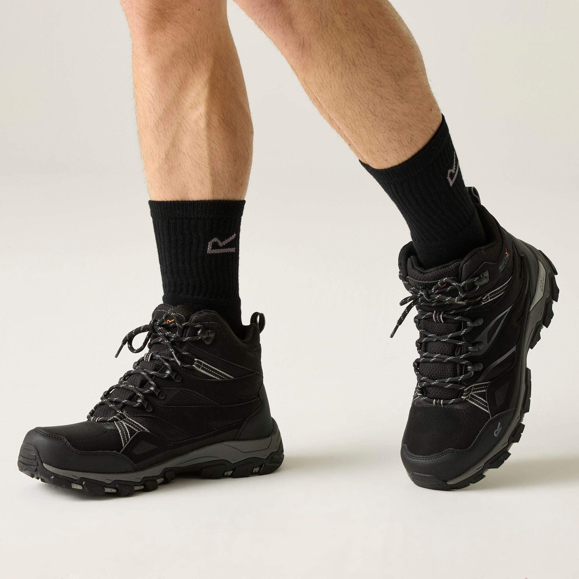 Regatta Men's Holcombe Iii Boot - Black/Granite¿ - EU44/UK9.5