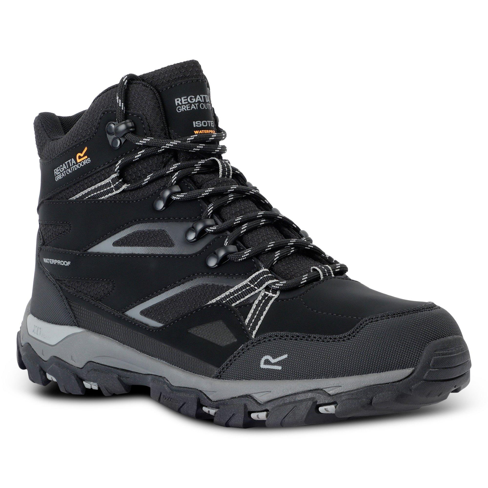 Black/Granite¿ - Regatta - Holcombe III Boot - 8