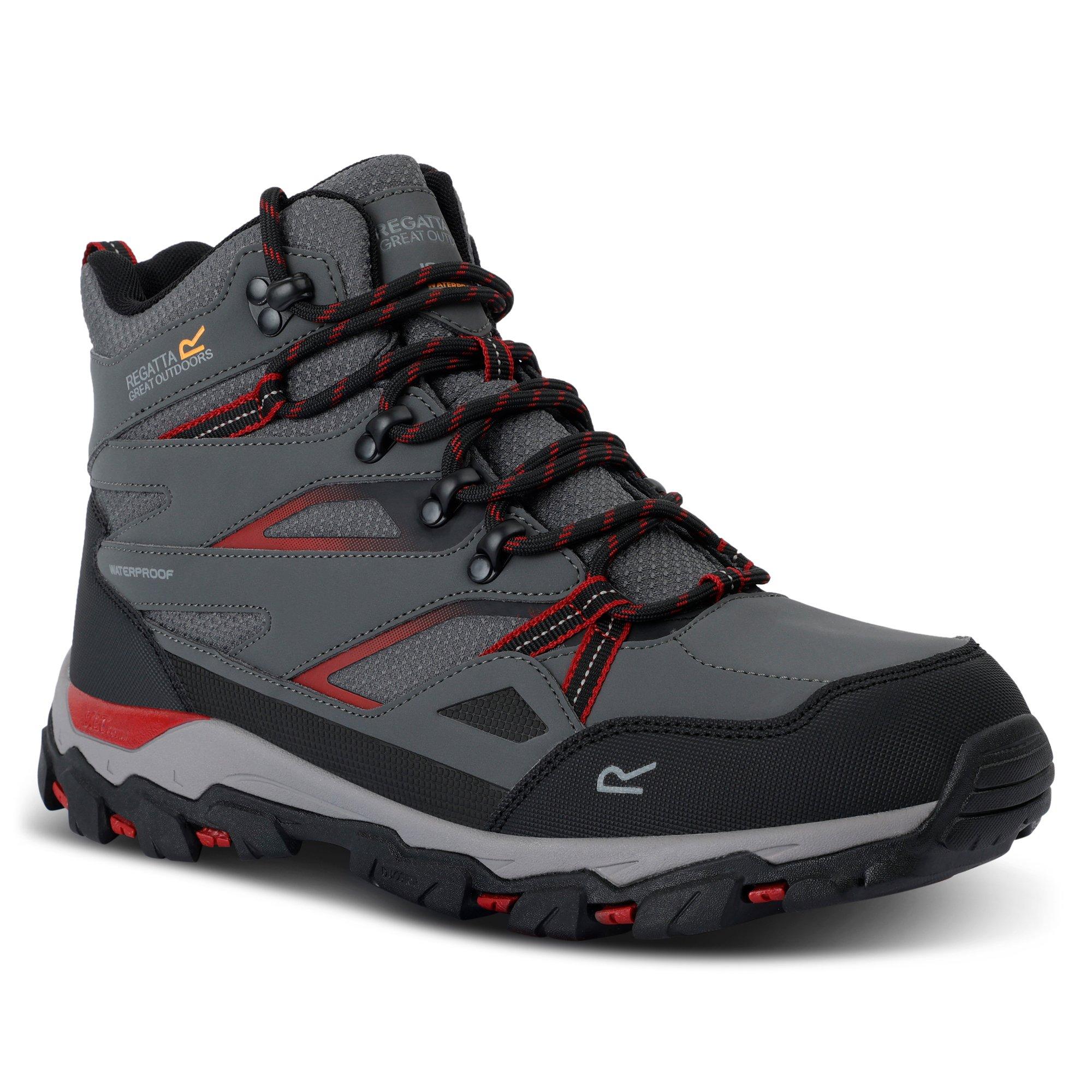 Briar/Rio Red¿ - Regatta - Mens Holcombe III Waterproof Walking Boots - 4