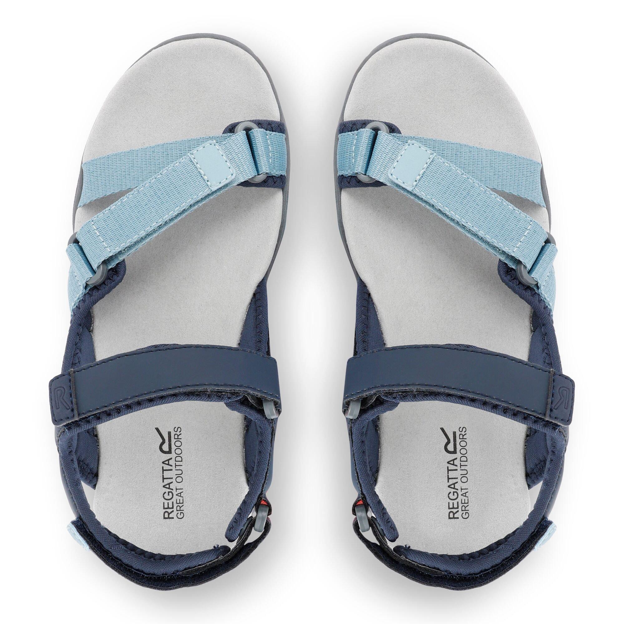 Navy/Stone Blue - Regatta - Santa Clara II Sandals - 6