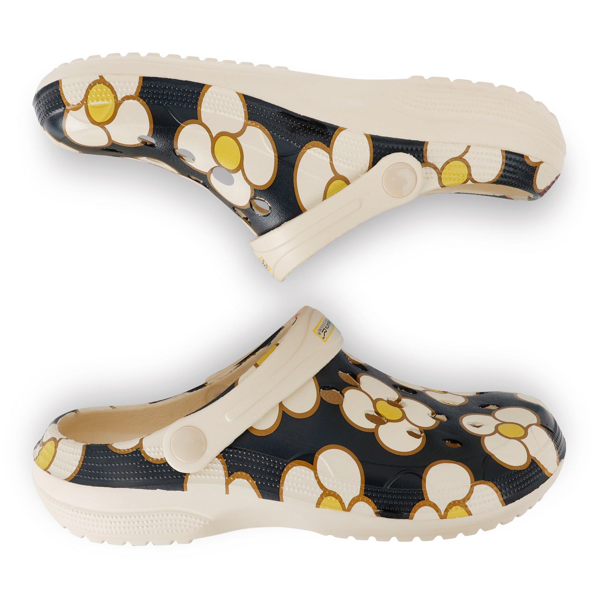 Spinning Flower - Regatta - Orla Kiely Clogs - 3