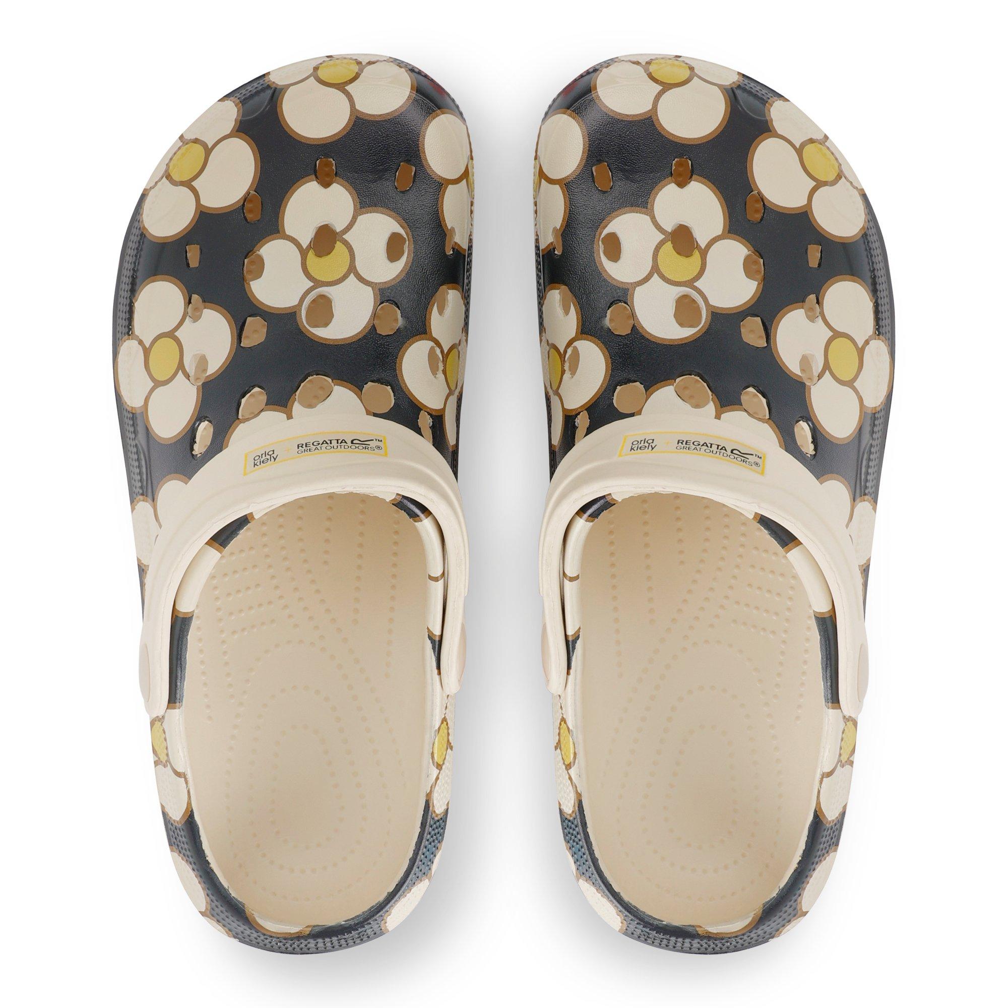 Spinning Flower - Regatta - Orla Kiely Clogs - 7