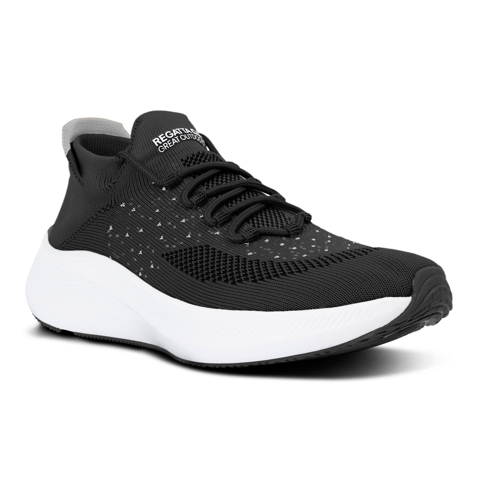 Black/Grey - Regatta - Men's Orton Classic Low-Top Trainers - 4