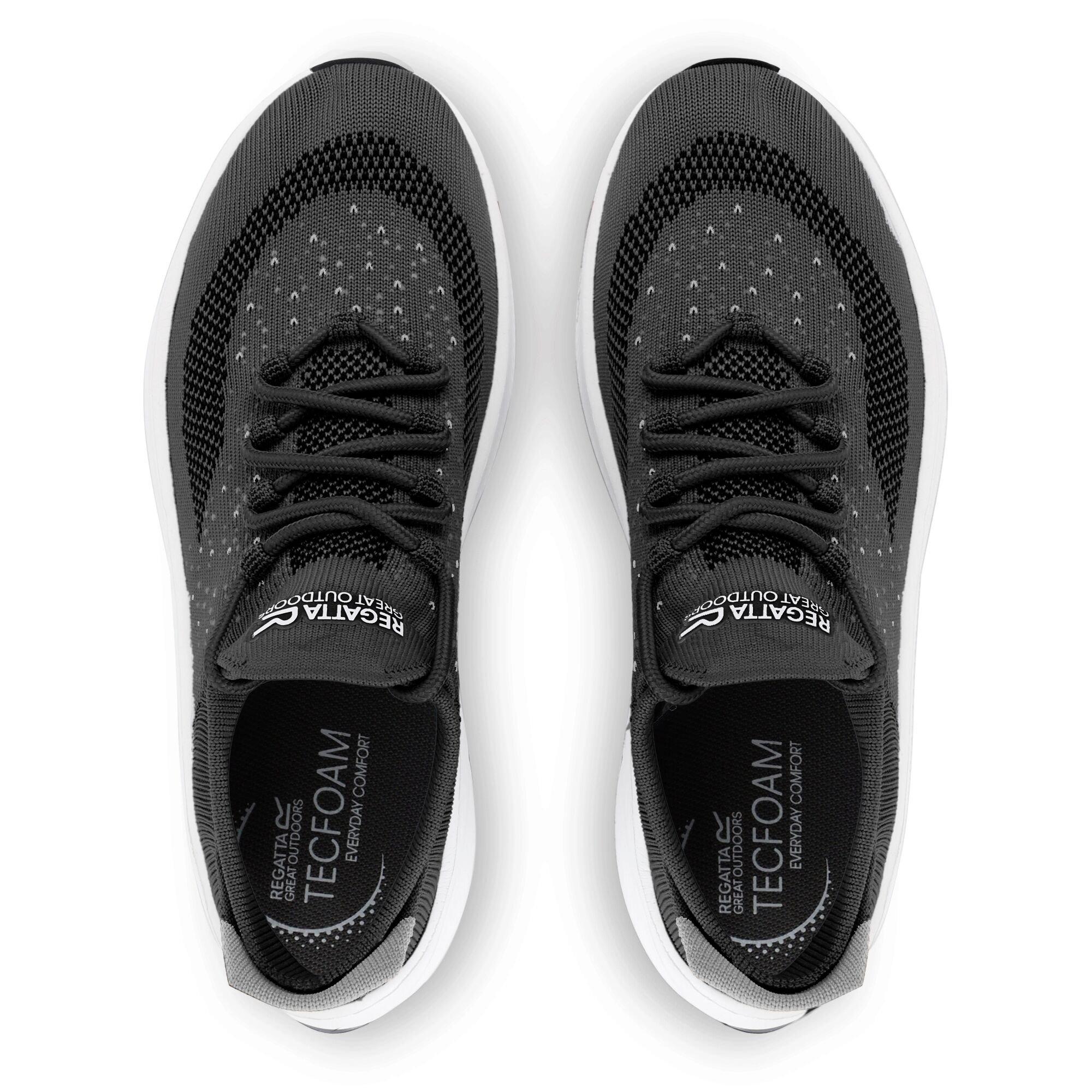 Black/Grey - Regatta - Men's Orton Classic Low-Top Trainers - 7