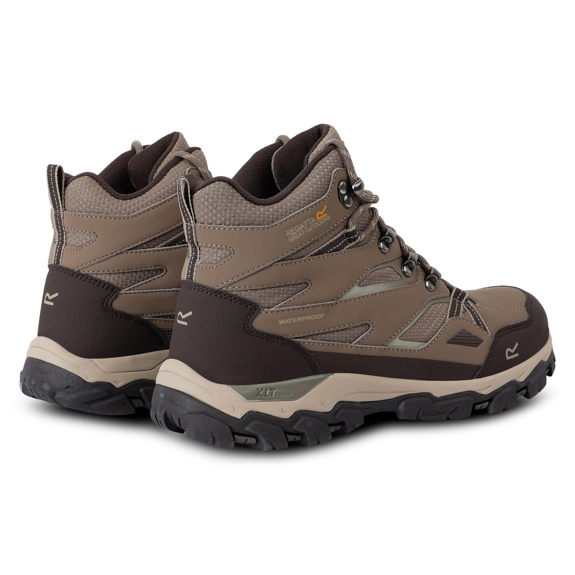 Walnut/White Pe - Regatta - Womens Holcombe III Walking Boots - 2