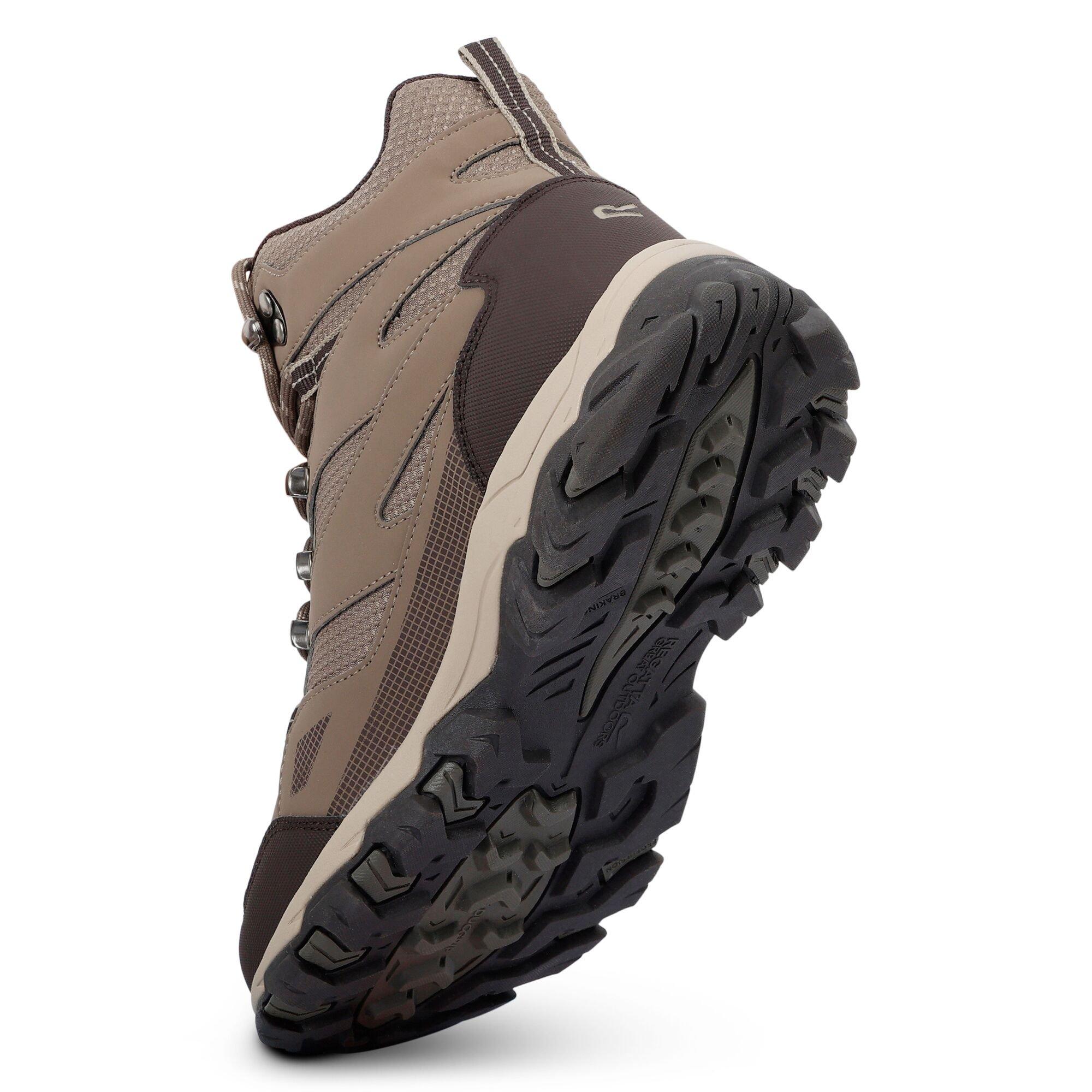 Walnut/White Pe - Regatta - Womens Holcombe III Walking Boots - 6