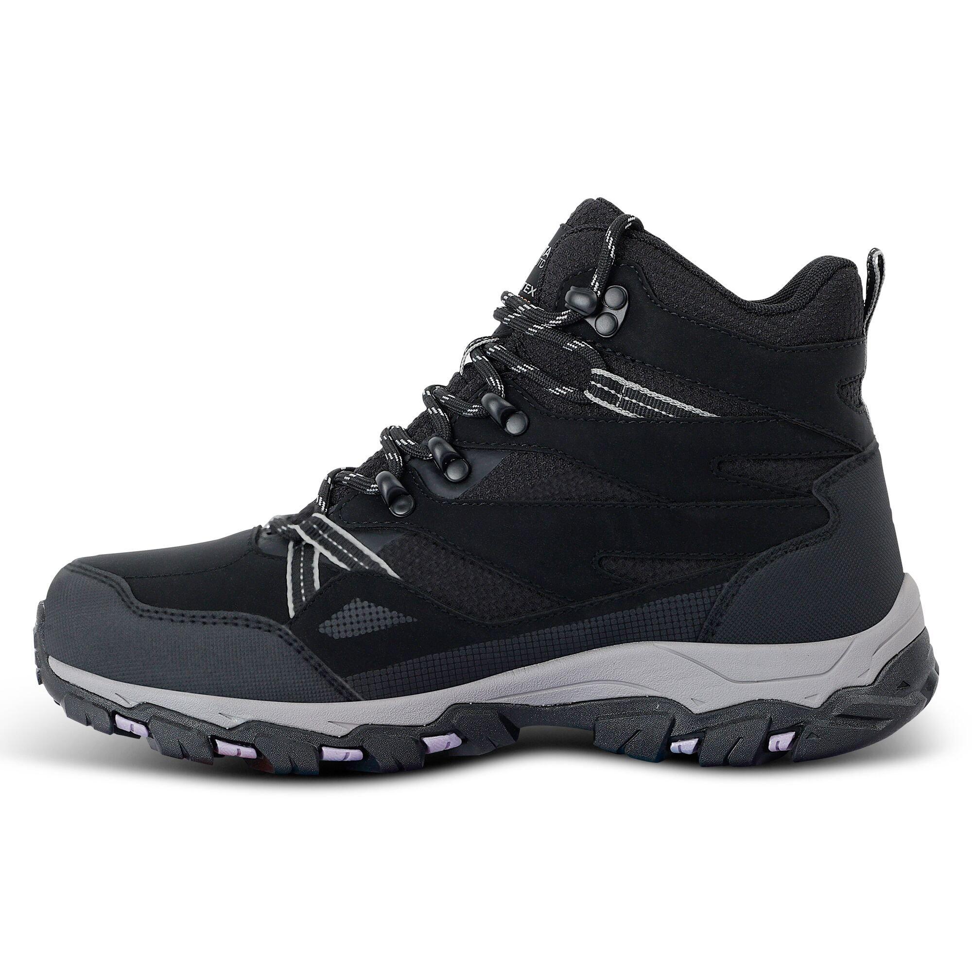 Black/Purple Sa - Regatta - Womens Holcombe III Waterproof Walking Boots - 11