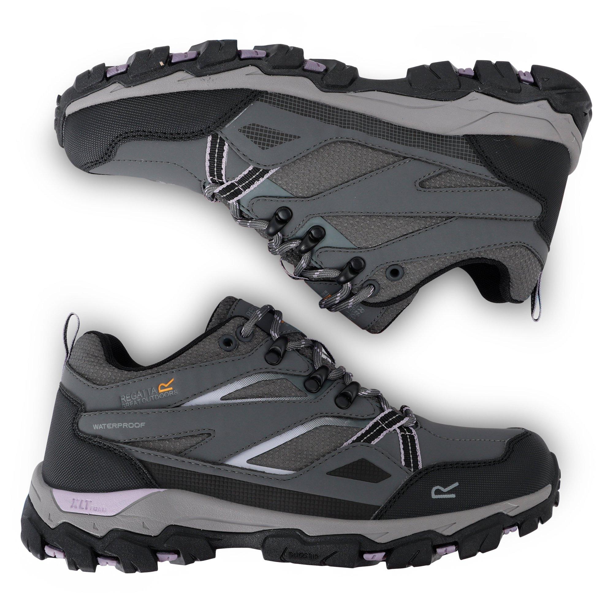 Briar/Wisteria - Regatta - Womens Holcombe III Low Walking Shoes - 3