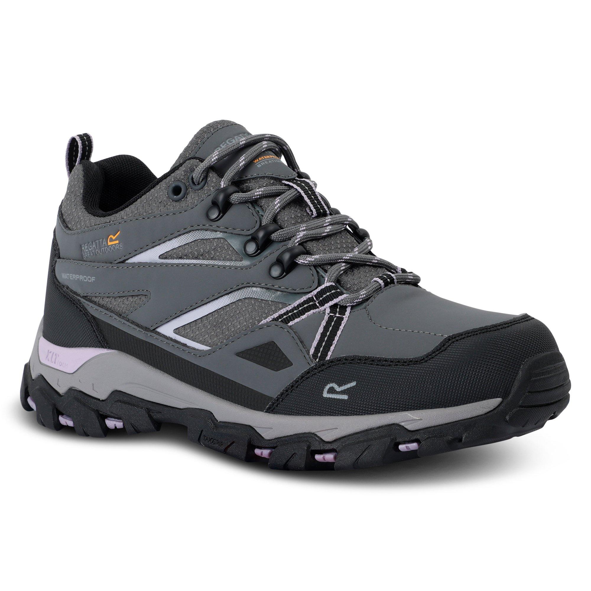 Briar/Wisteria - Regatta - Womens Holcombe III Low Walking Shoes - 4