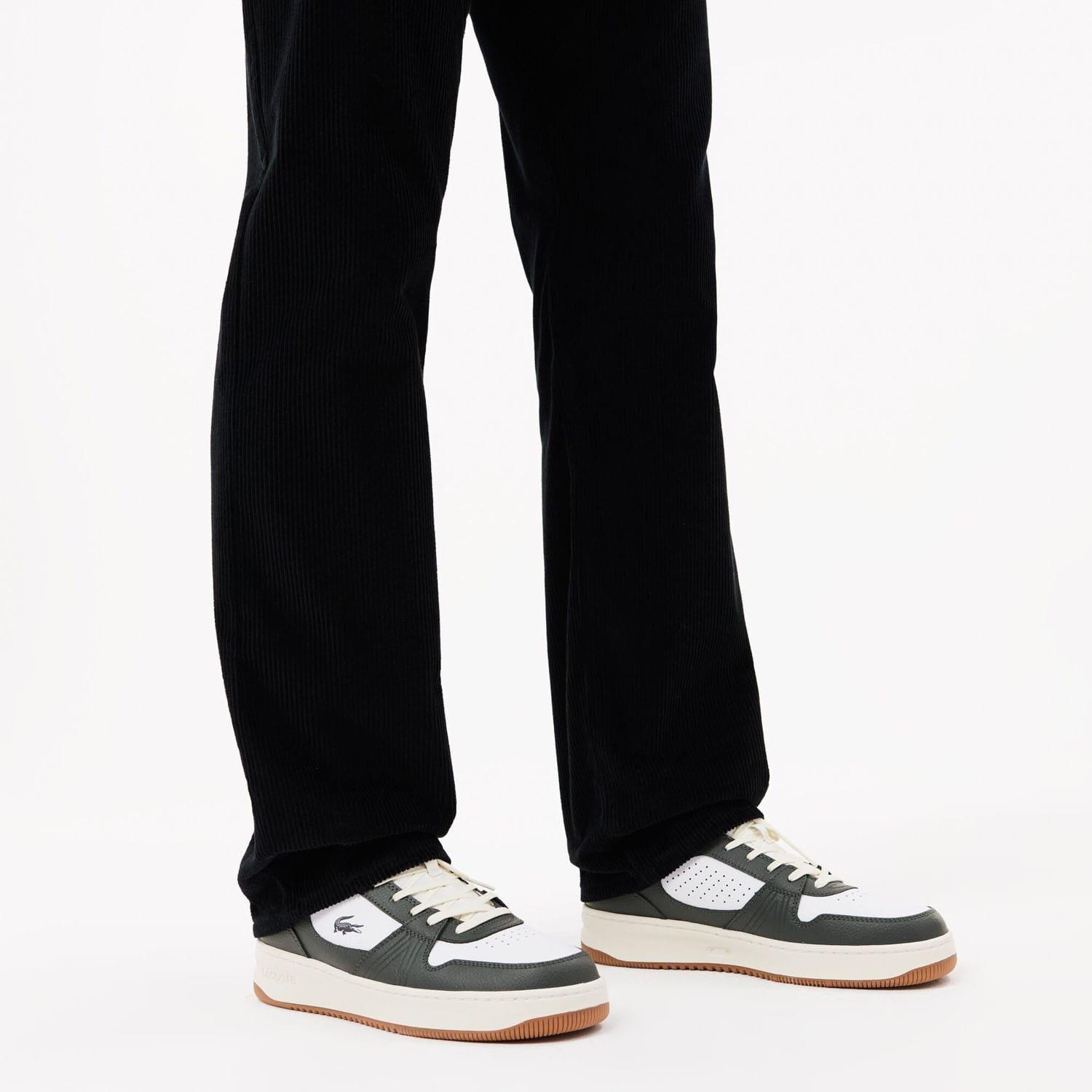 Grey - Lacoste - L001 Set Leather Trainers - 6