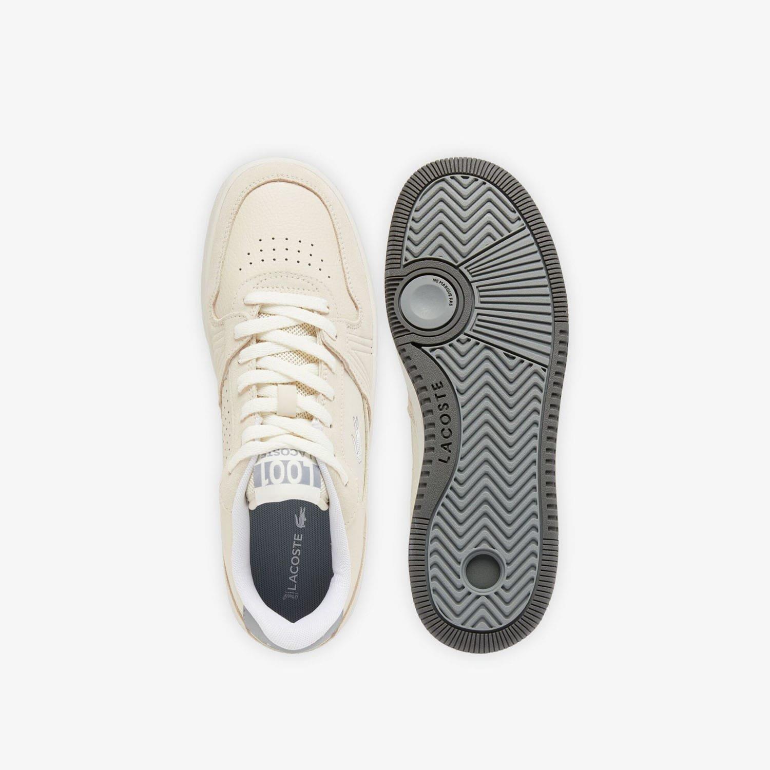 White Grey - Lacoste - L001 Set Suede Trainers - 4