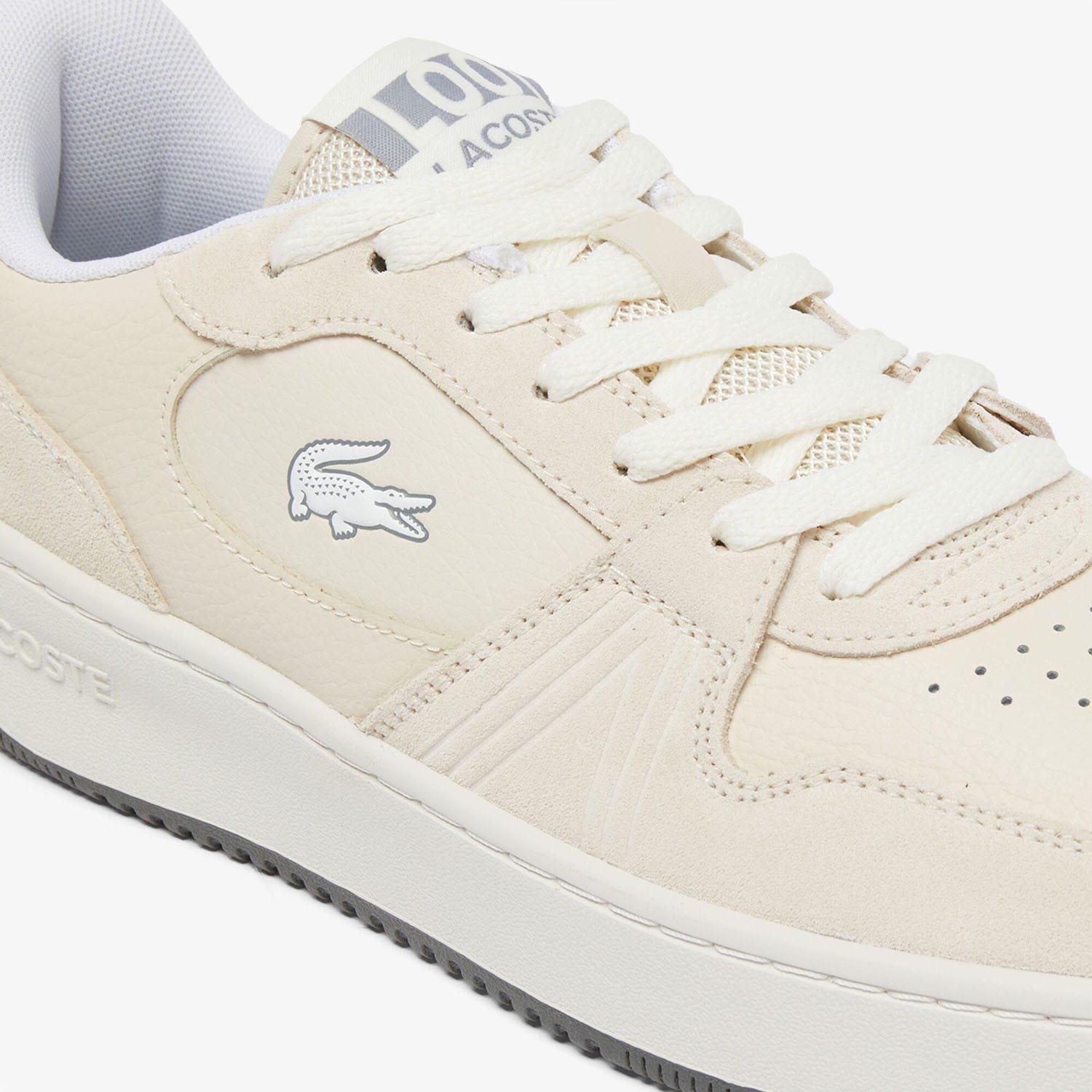 White Grey - Lacoste - L001 Set Suede Trainers - 6