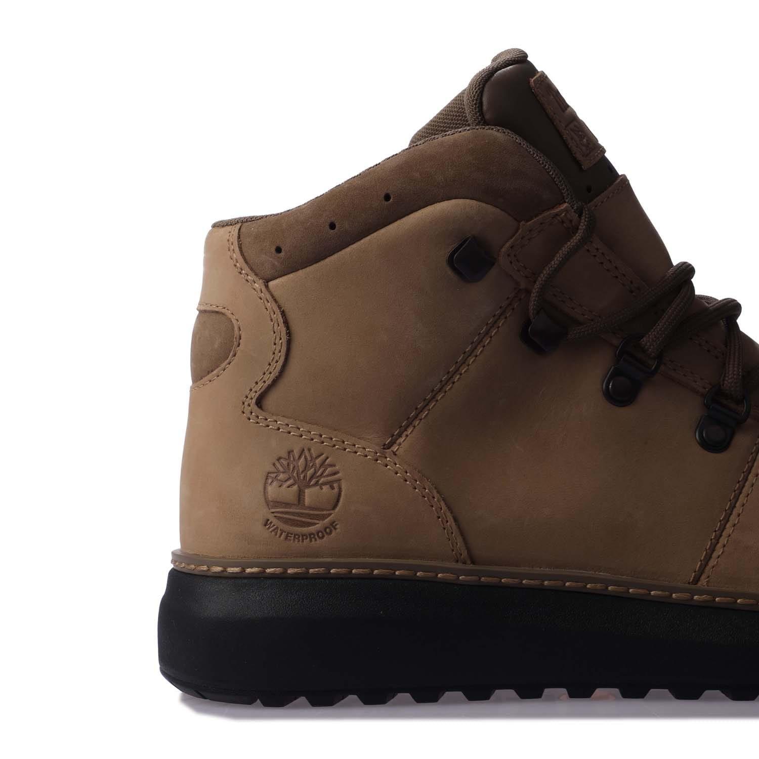 Beige - Timberland - Hudson Road Waterproof Mid Boots - 7