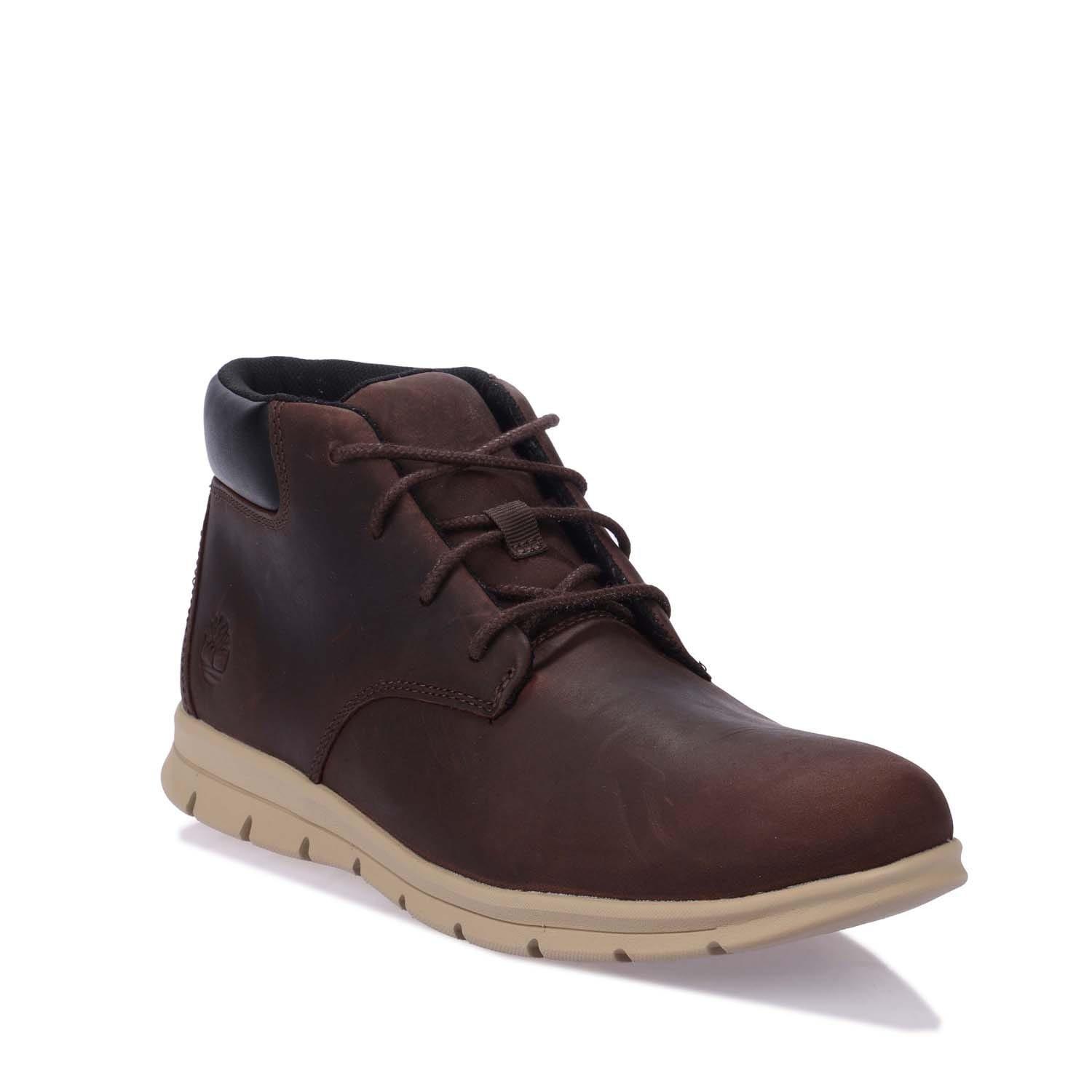 Dark Brown - Timberland - Graydon Mid Lace Boots - 2