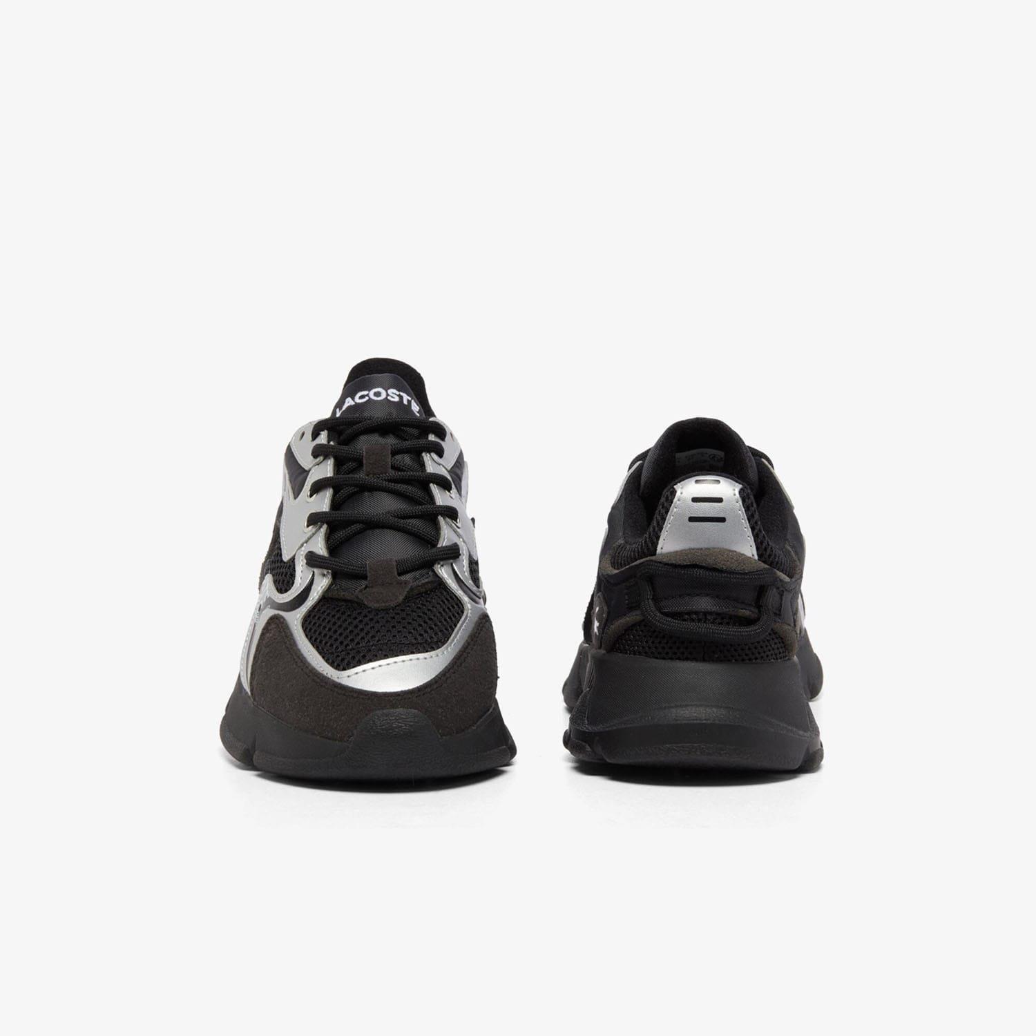 Black Silver - Lacoste - L003 Neo Trainers - 4