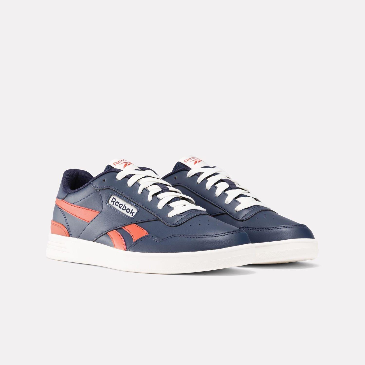 Navy Red - Reebok - Court Advance Clip Trainers - 2