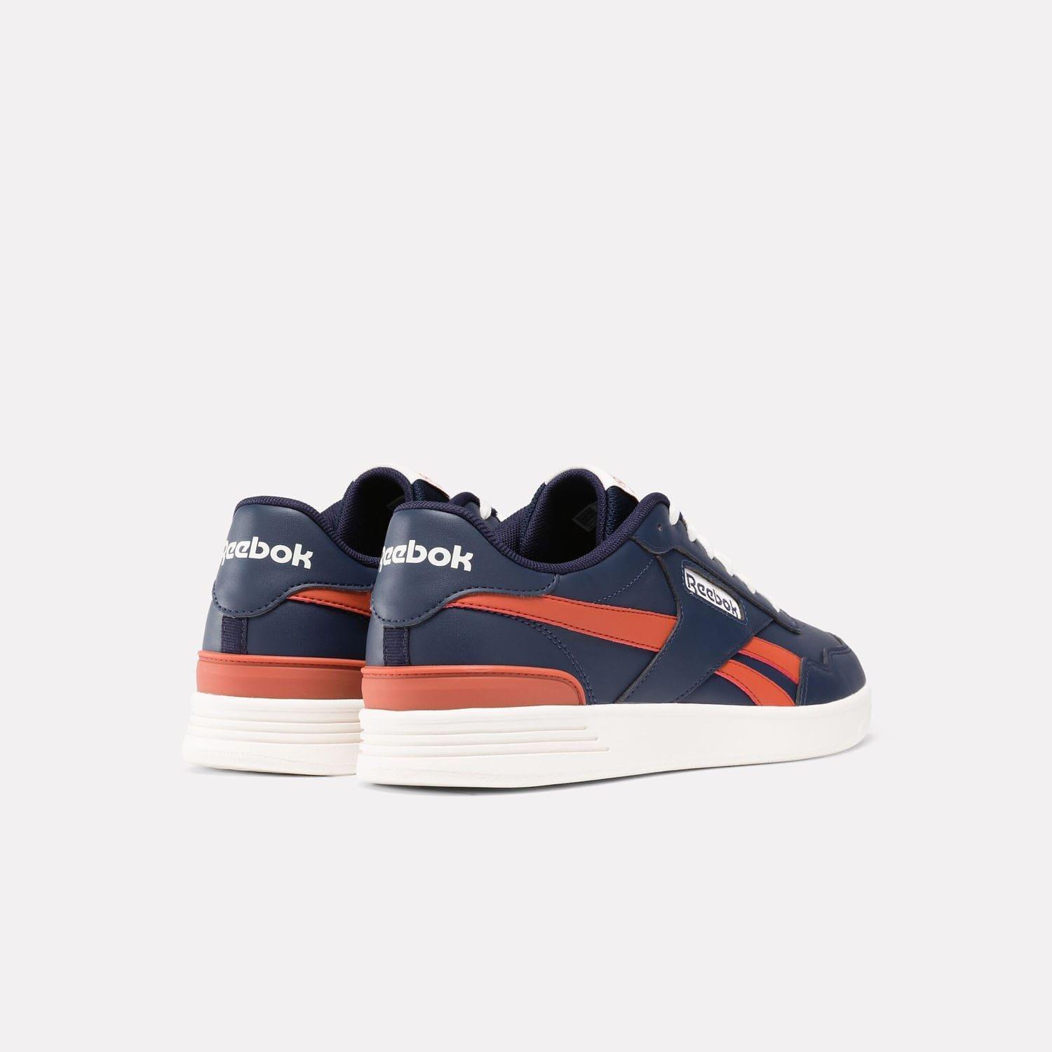 Navy Red - Reebok - Court Advance Clip Trainers - 3