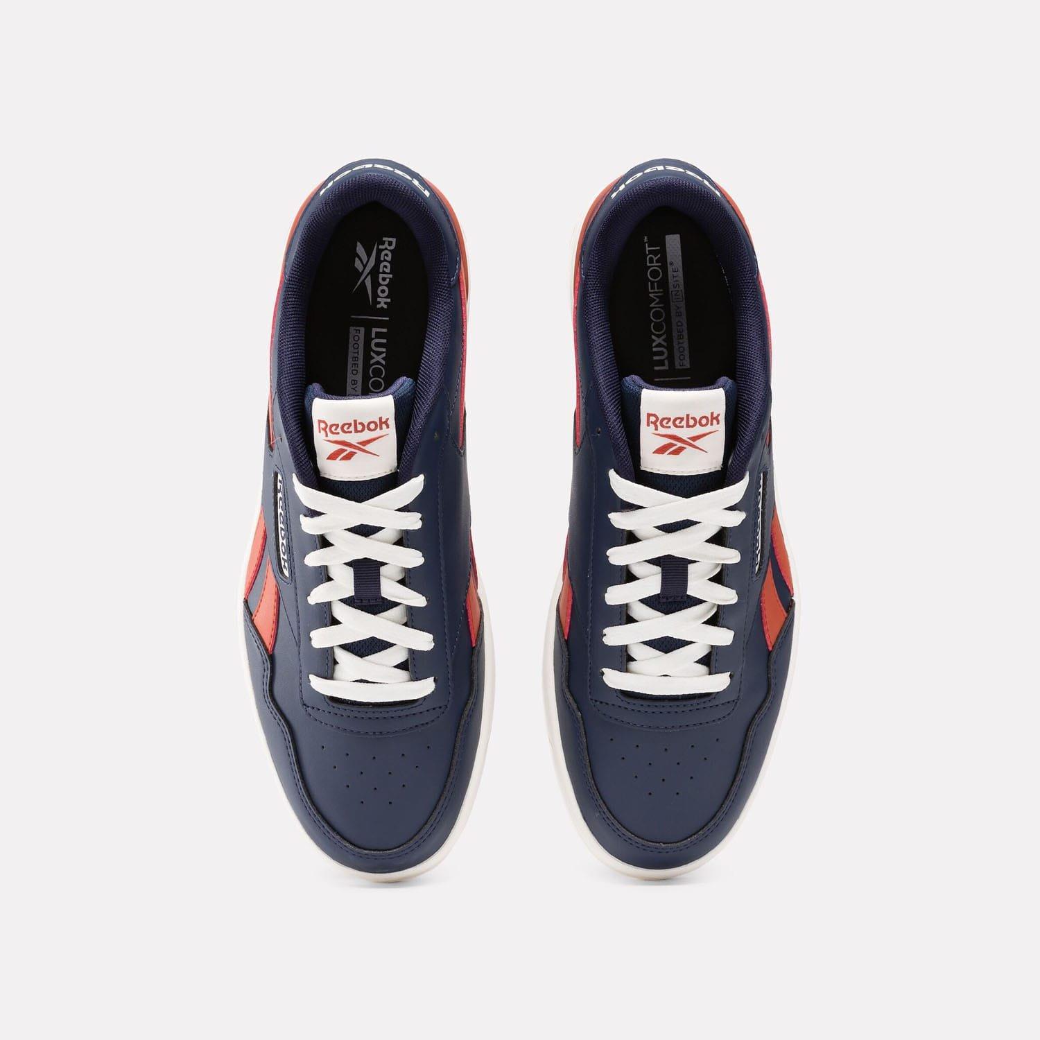 Navy Red - Reebok - Court Advance Clip Trainers - 5