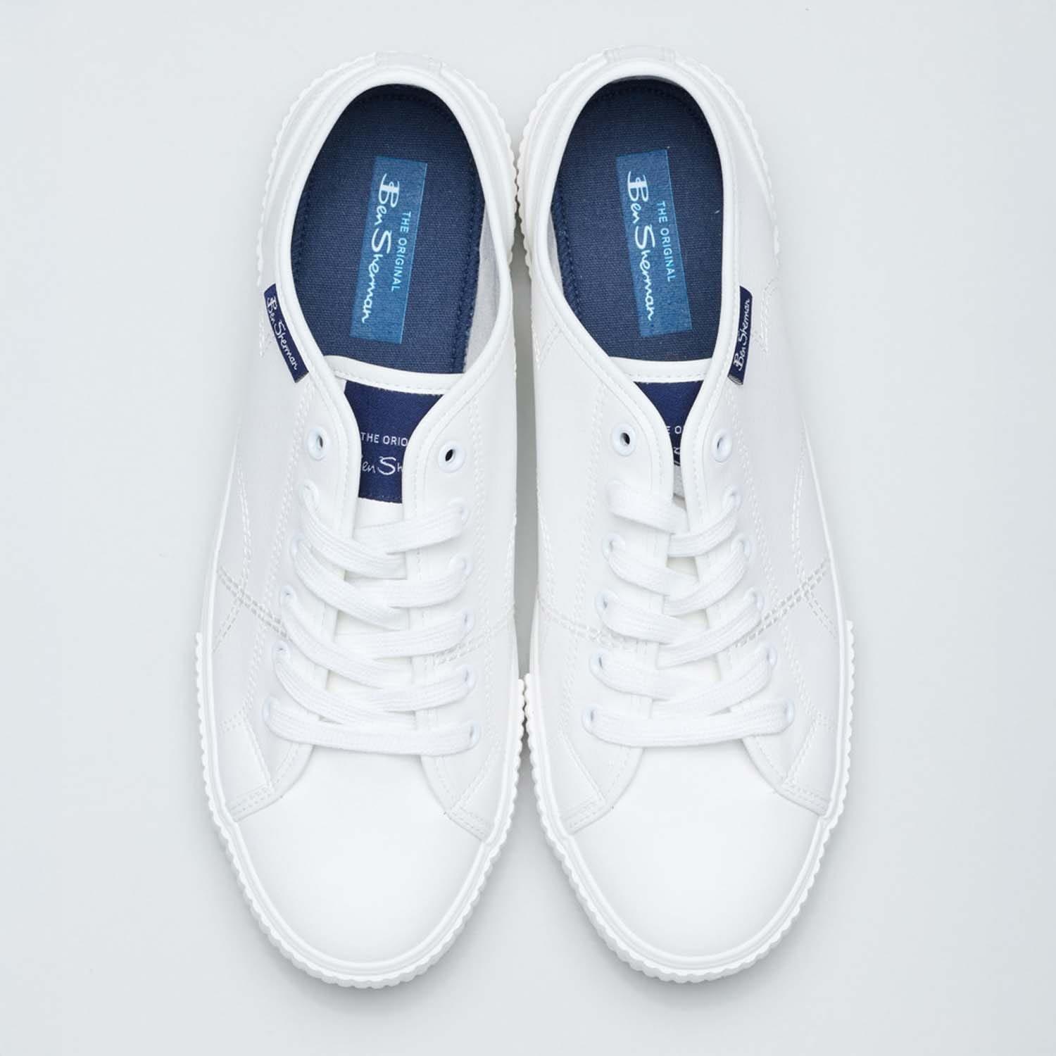 White - Ben Sherman - Canvey Trainers - 2
